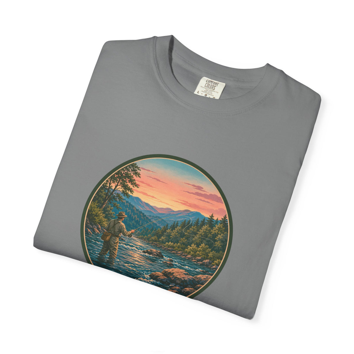 Sunset River Fly Fishing T-Shirt
