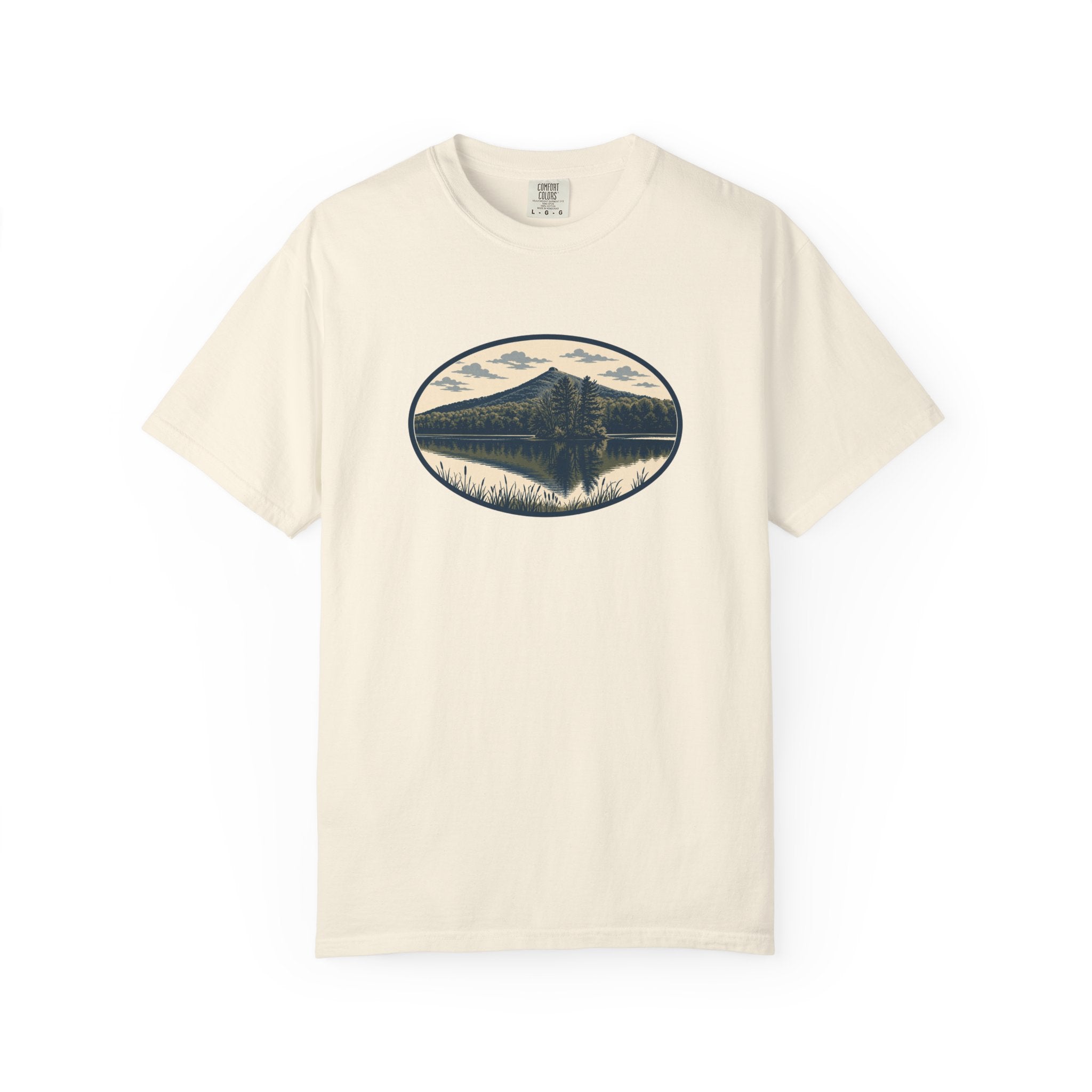 Sharp Top Mountain Reflection T-Shirt