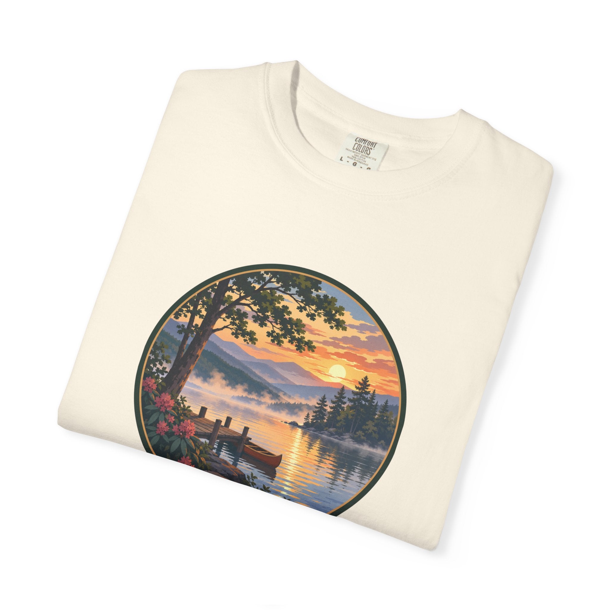 Scenic Lake Sunrise T-Shirt