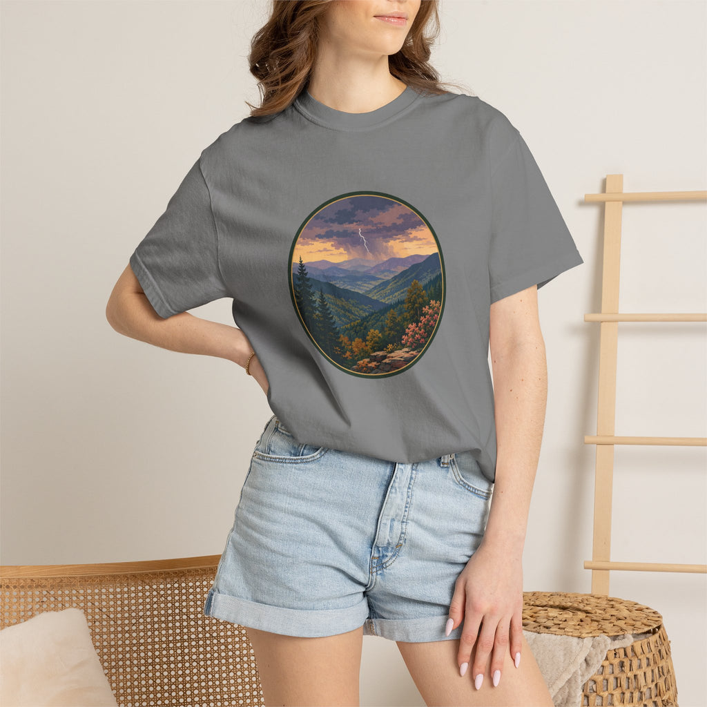 Scenic Blue Ridge Mountain Thunderstorm T-Shirt