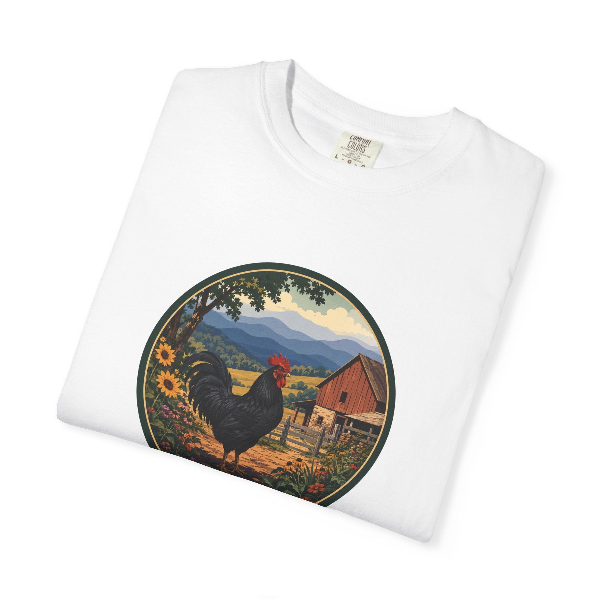 Rooster Farm Circle T-Shirt