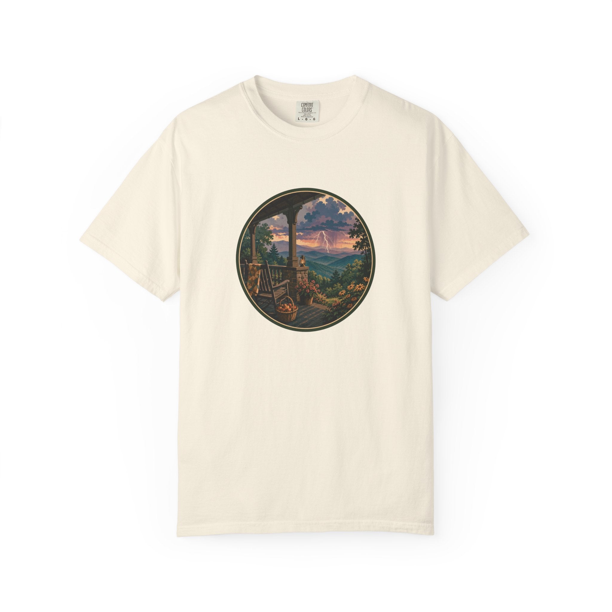 Scenic Mountain Storm T-Shirt