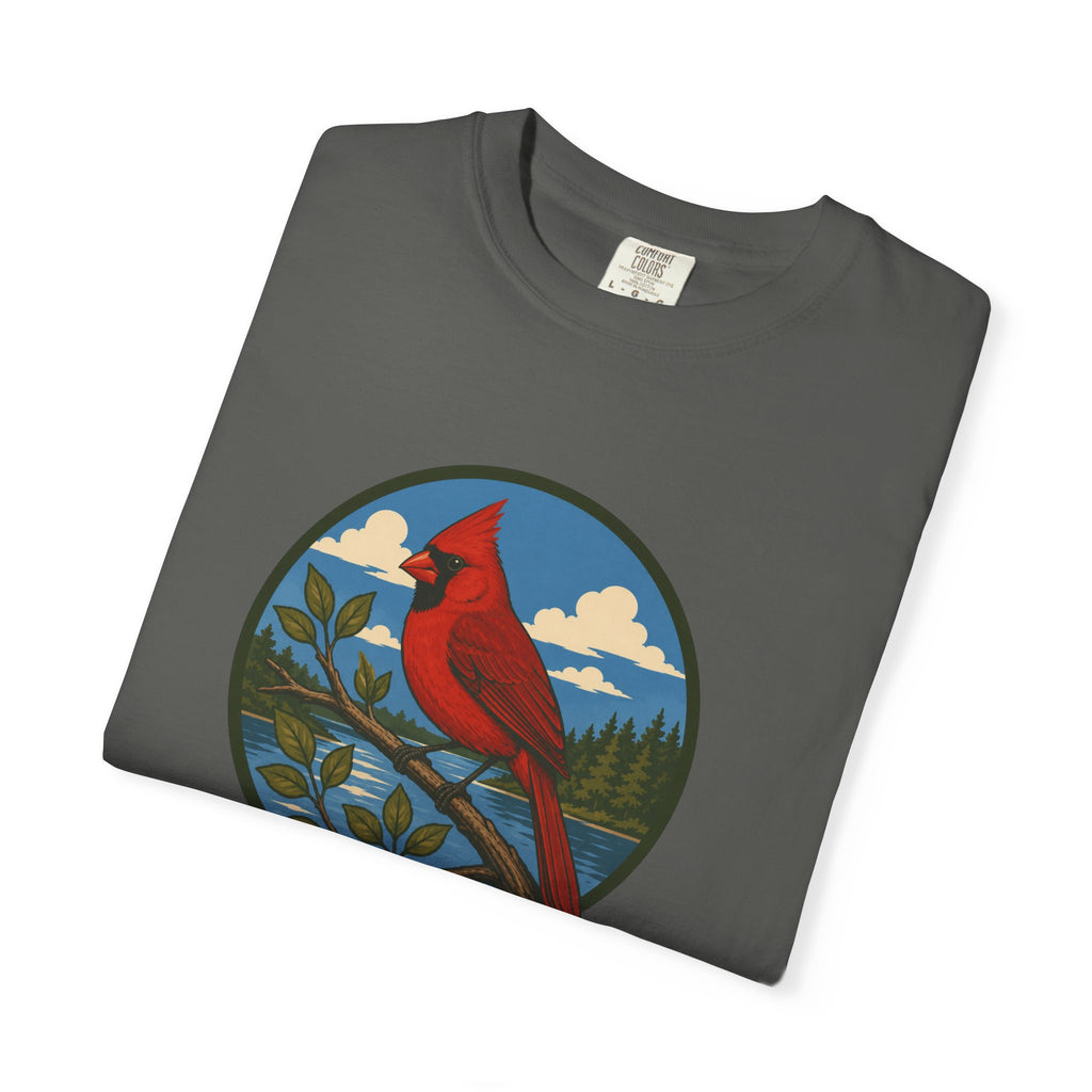 Cardinal Nature T-Shirt — Red Cardinal Bird Graphic Tee