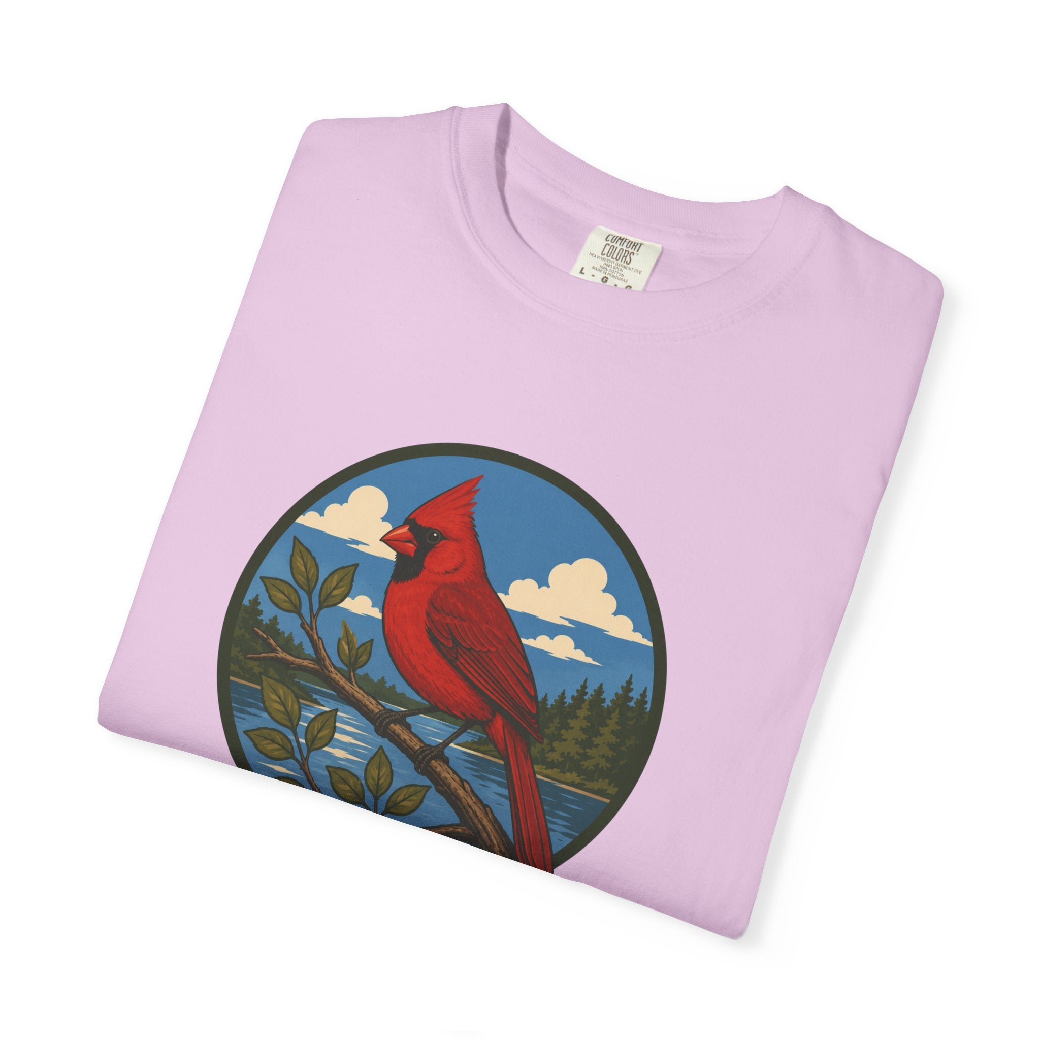 Cardinal Nature T-Shirt — Red Cardinal Bird Graphic Tee