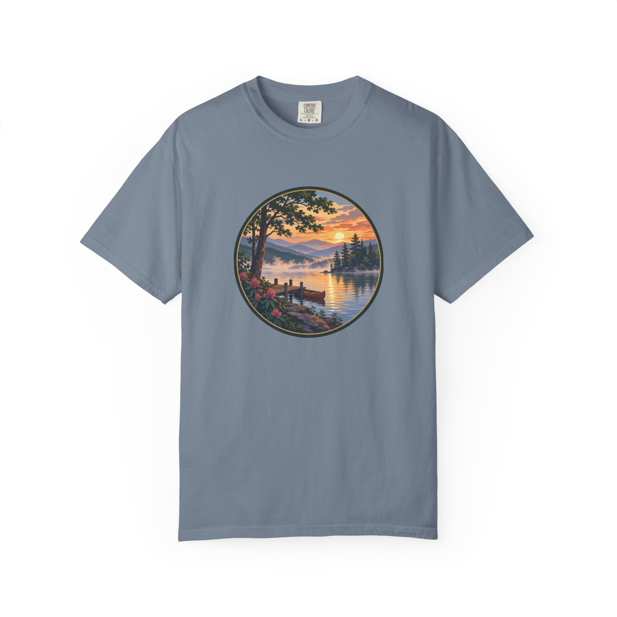 Scenic Lake Sunrise T-Shirt