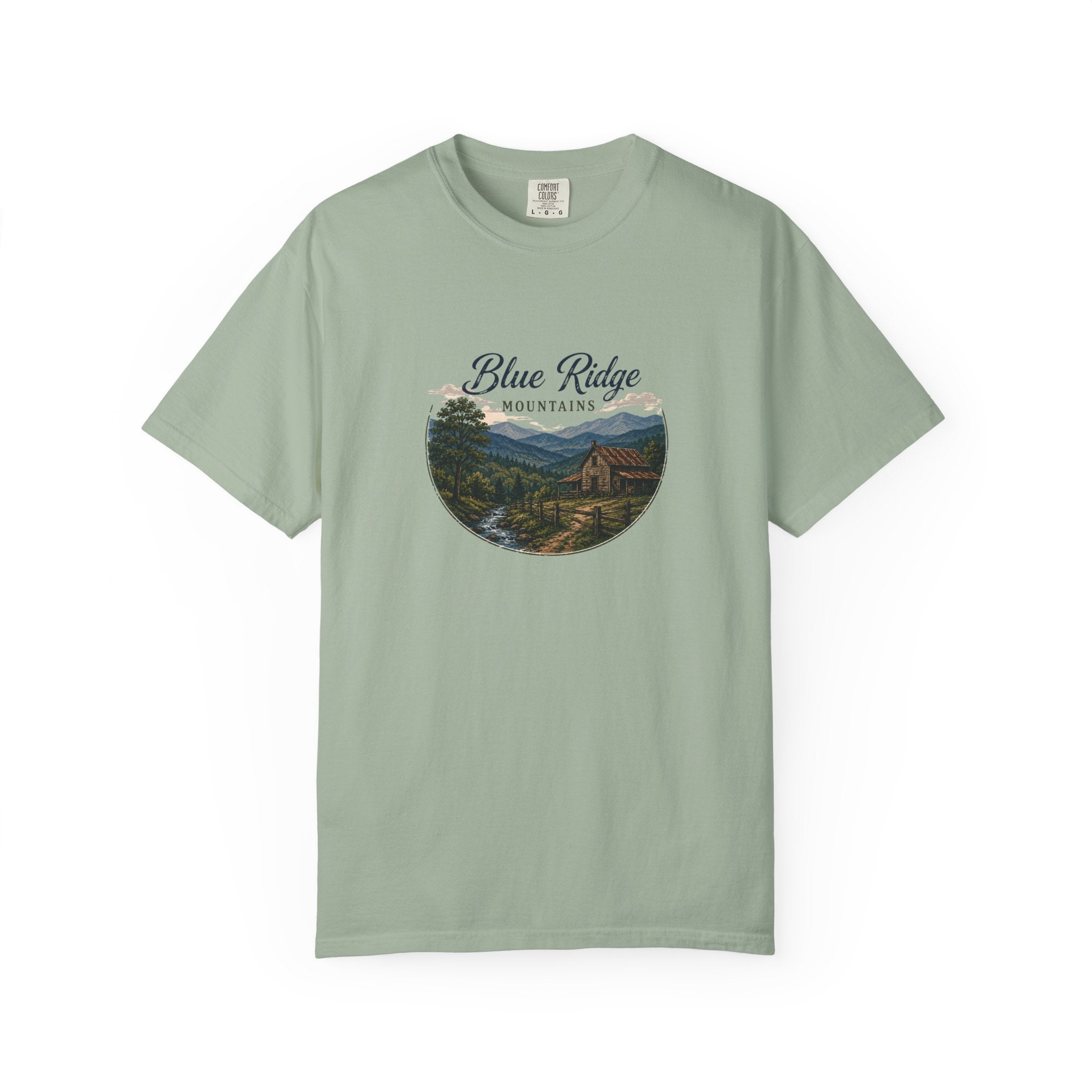 Blue Ridge Mountains Vintage Scenic T-Shirt