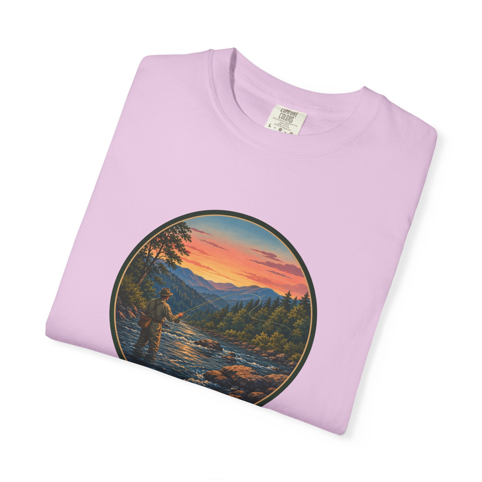 Sunset River Fly Fishing T-Shirt