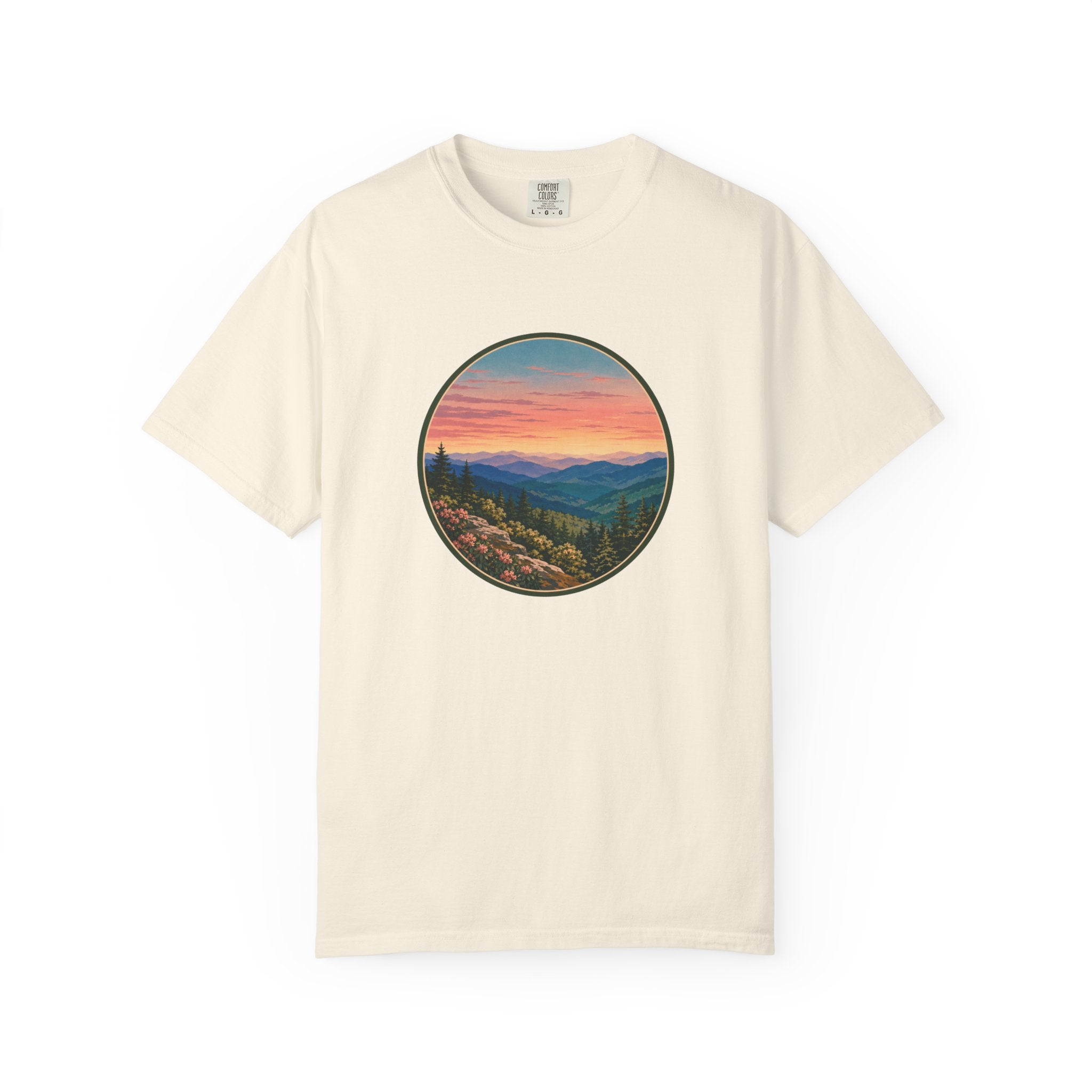 Sunset Mountain Landscape T-Shirt