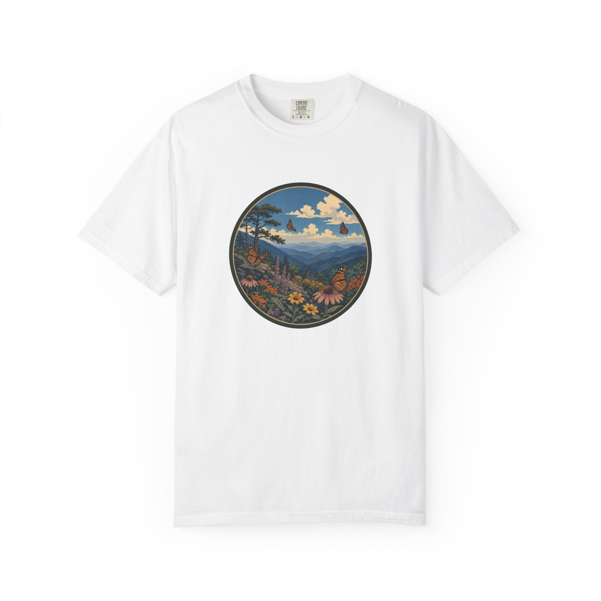 Scenic Butterfly Mountain T-Shirt