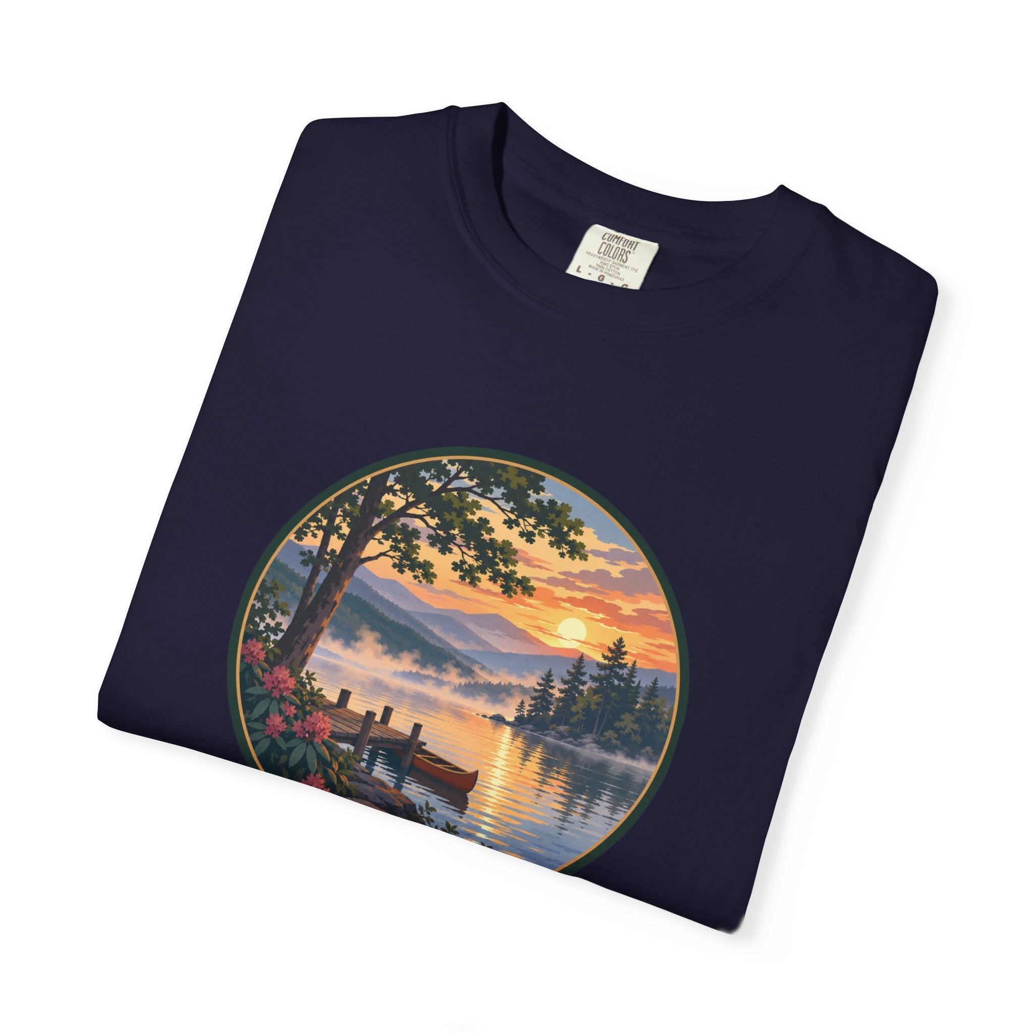 Scenic Lake Sunrise T-Shirt