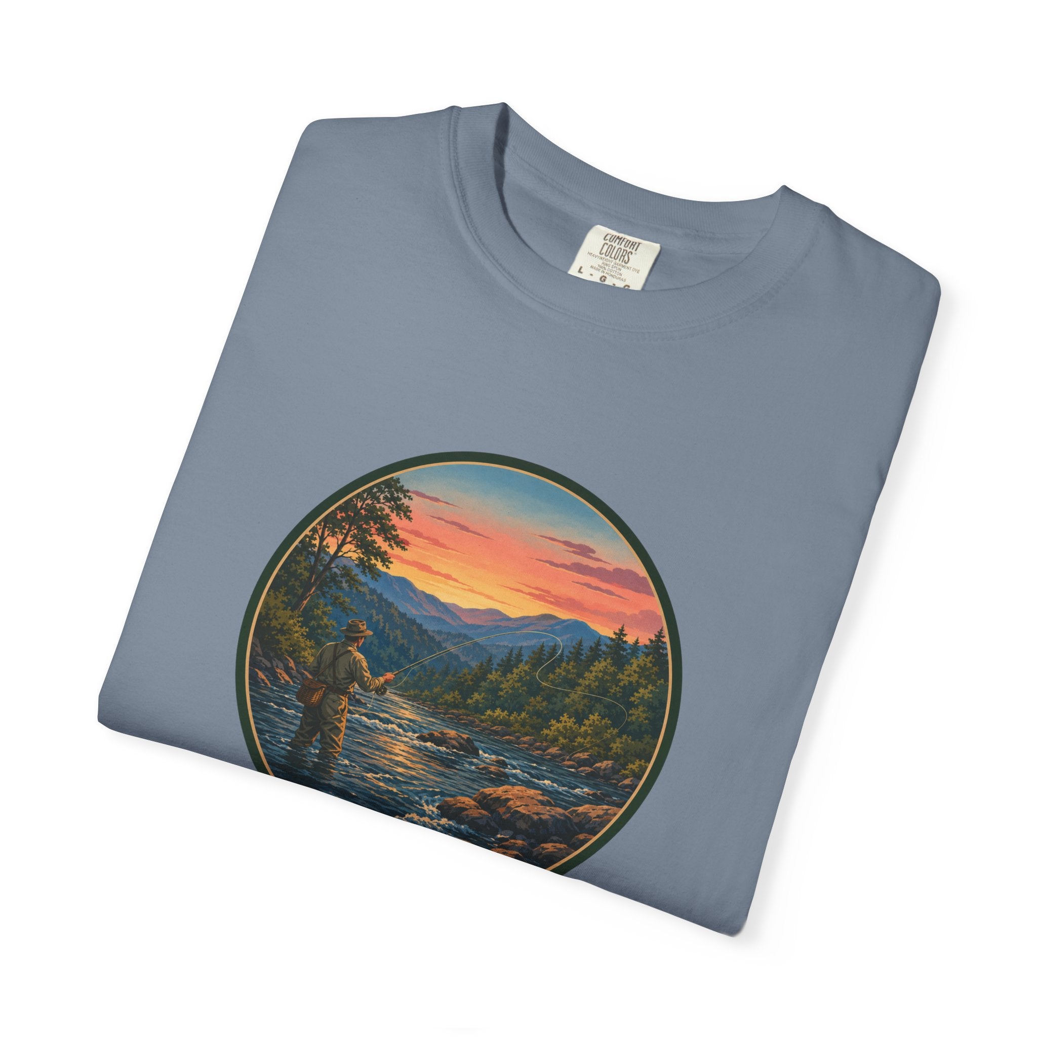 Sunset River Fly Fishing T-Shirt