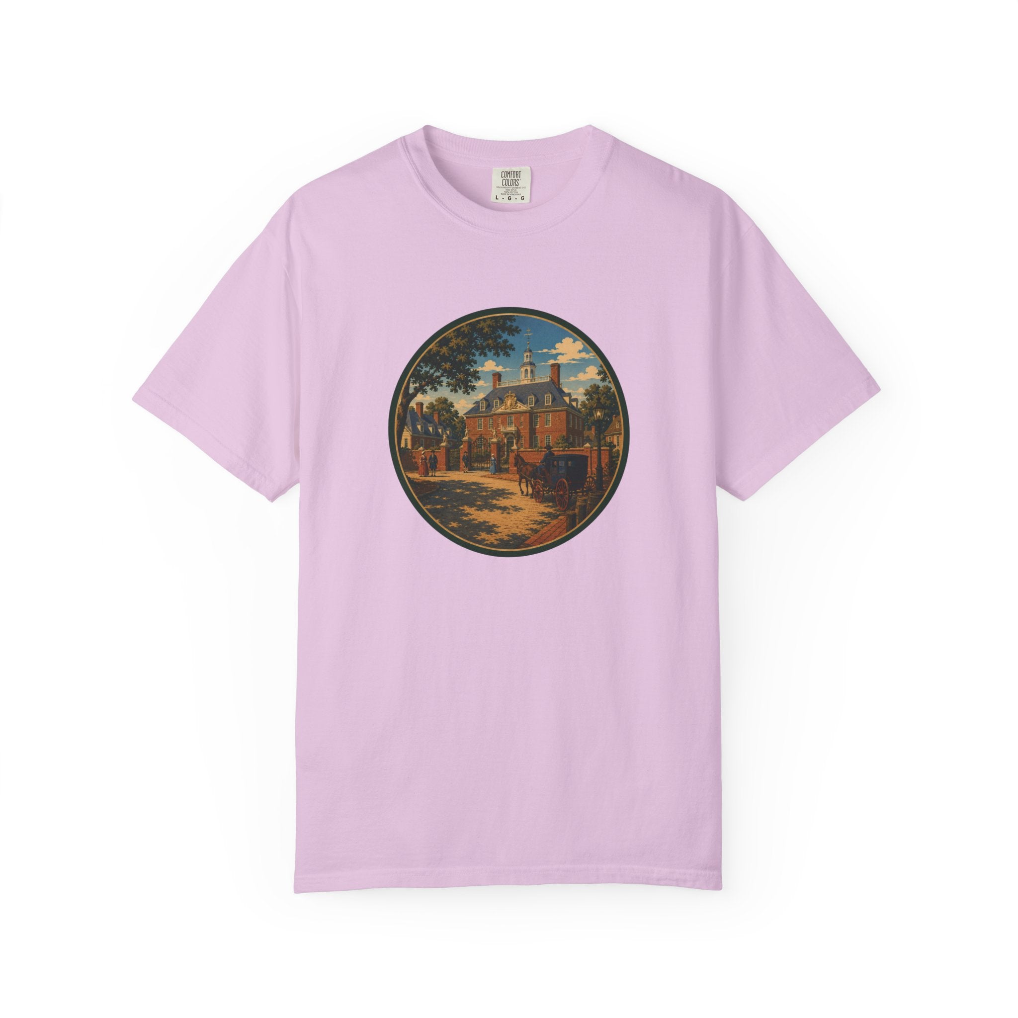 Historic Estate Circle T-Shirt — Colonial Landmark Tee