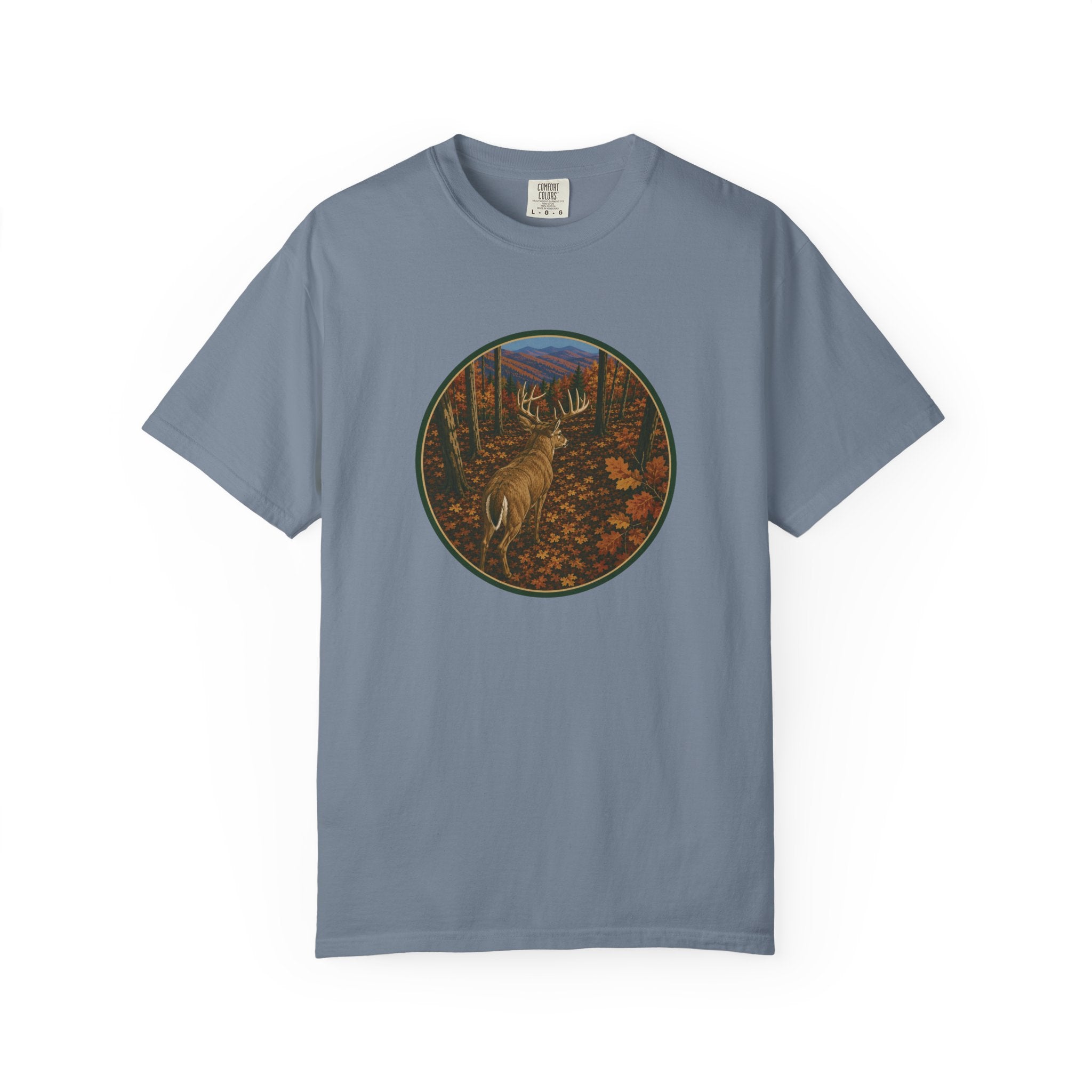 Trophy Whitetail Graphic T-Shirt — Buck in Rut Nature Tee