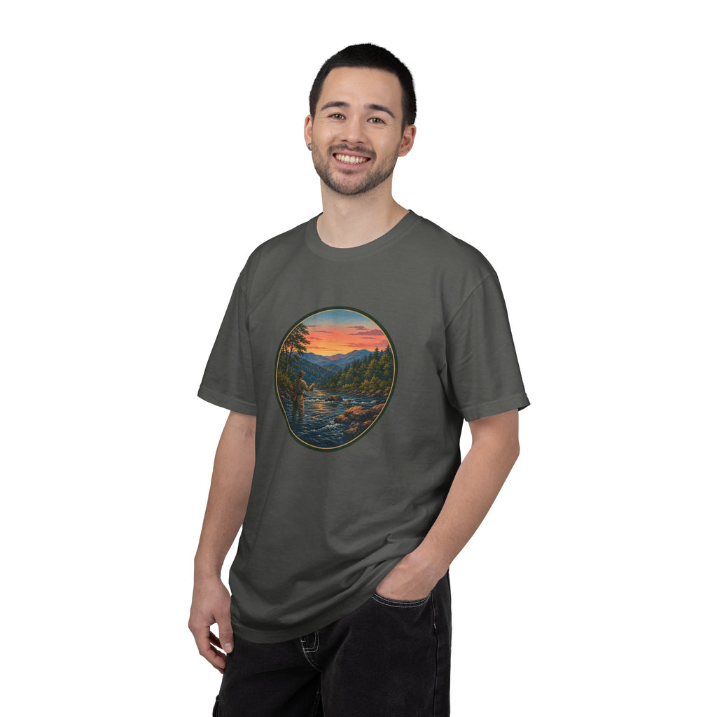 Sunset River Fly Fishing T-Shirt