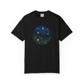 Firefly Night T-Shirt — Moonlit Meadow Graphic Tee