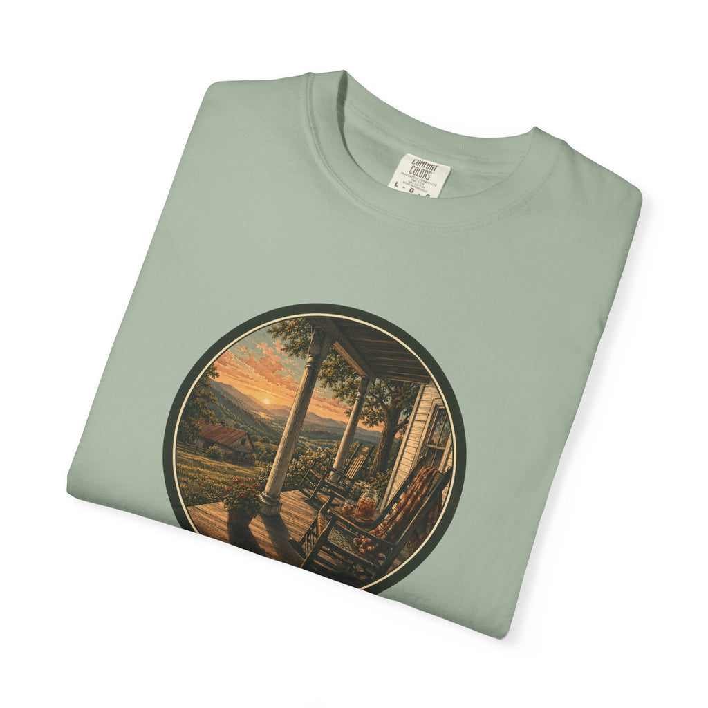 Scenic Porch Sunset T-Shirt