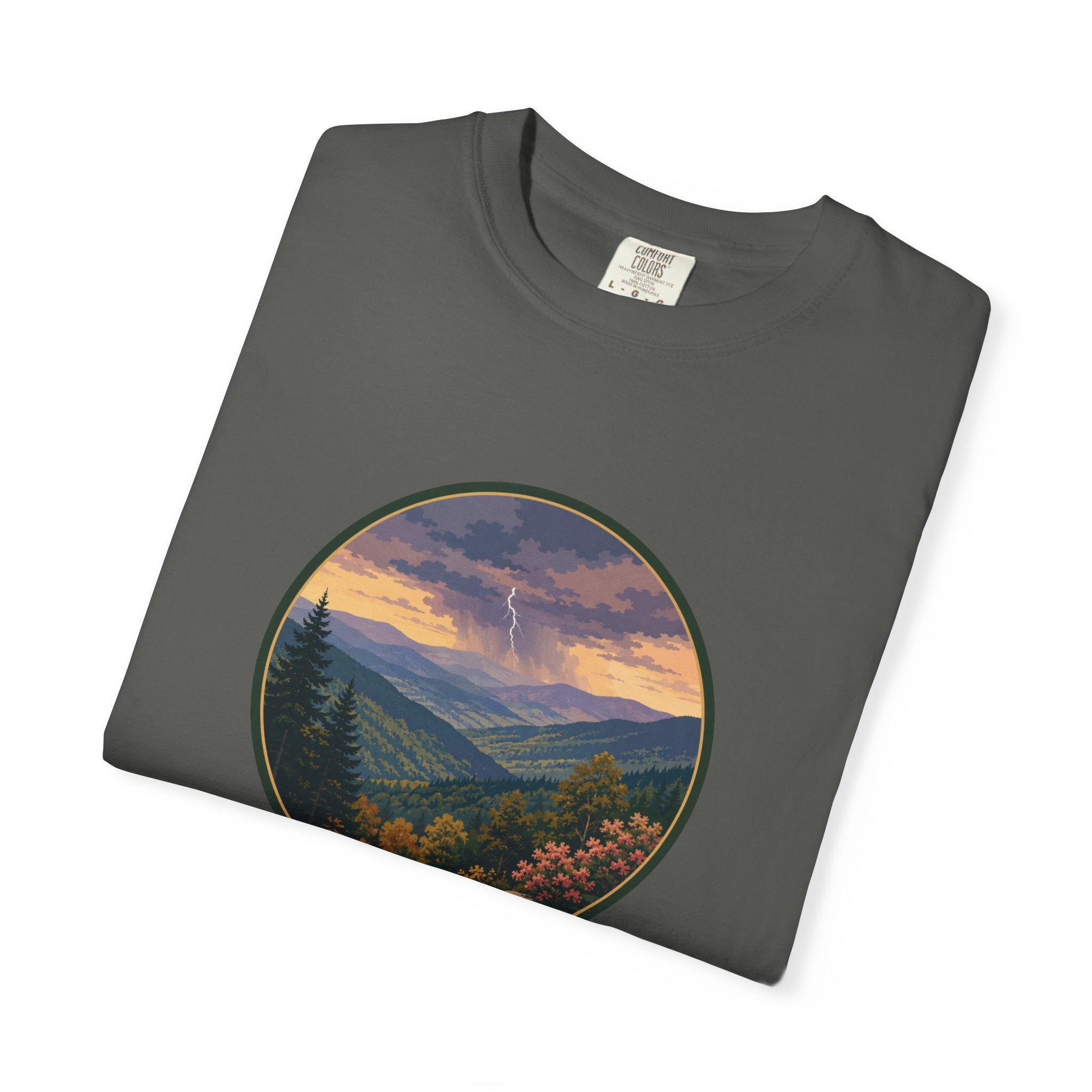 Scenic Blue Ridge Mountain Thunderstorm T-Shirt