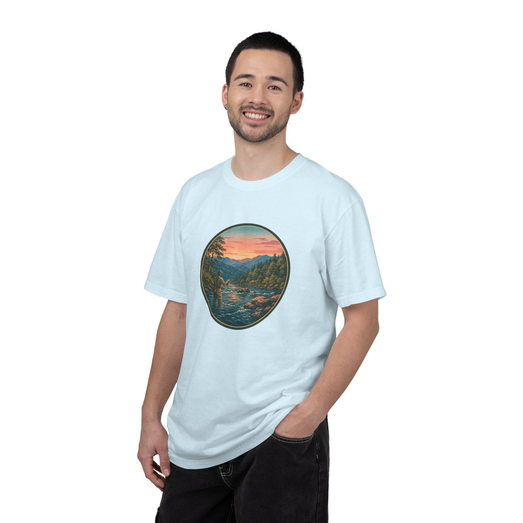 Sunset River Fly Fishing T-Shirt