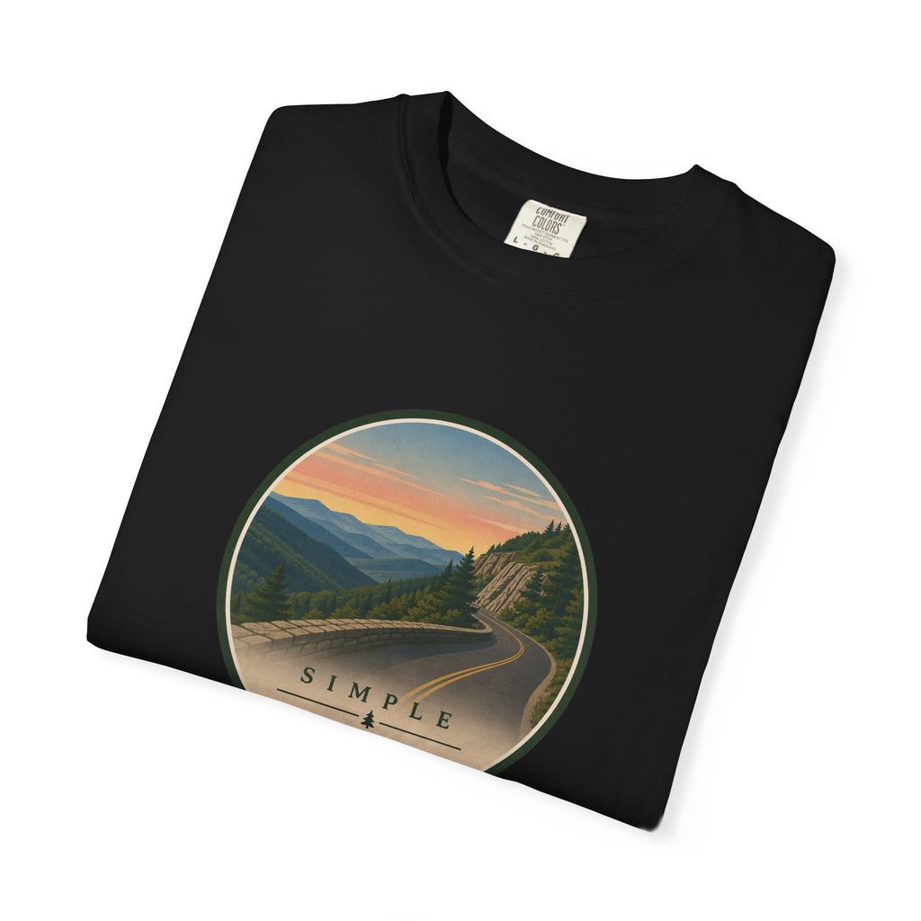 Scenic Sunset Road T-Shirt — Simple Goodness Graphic Tee