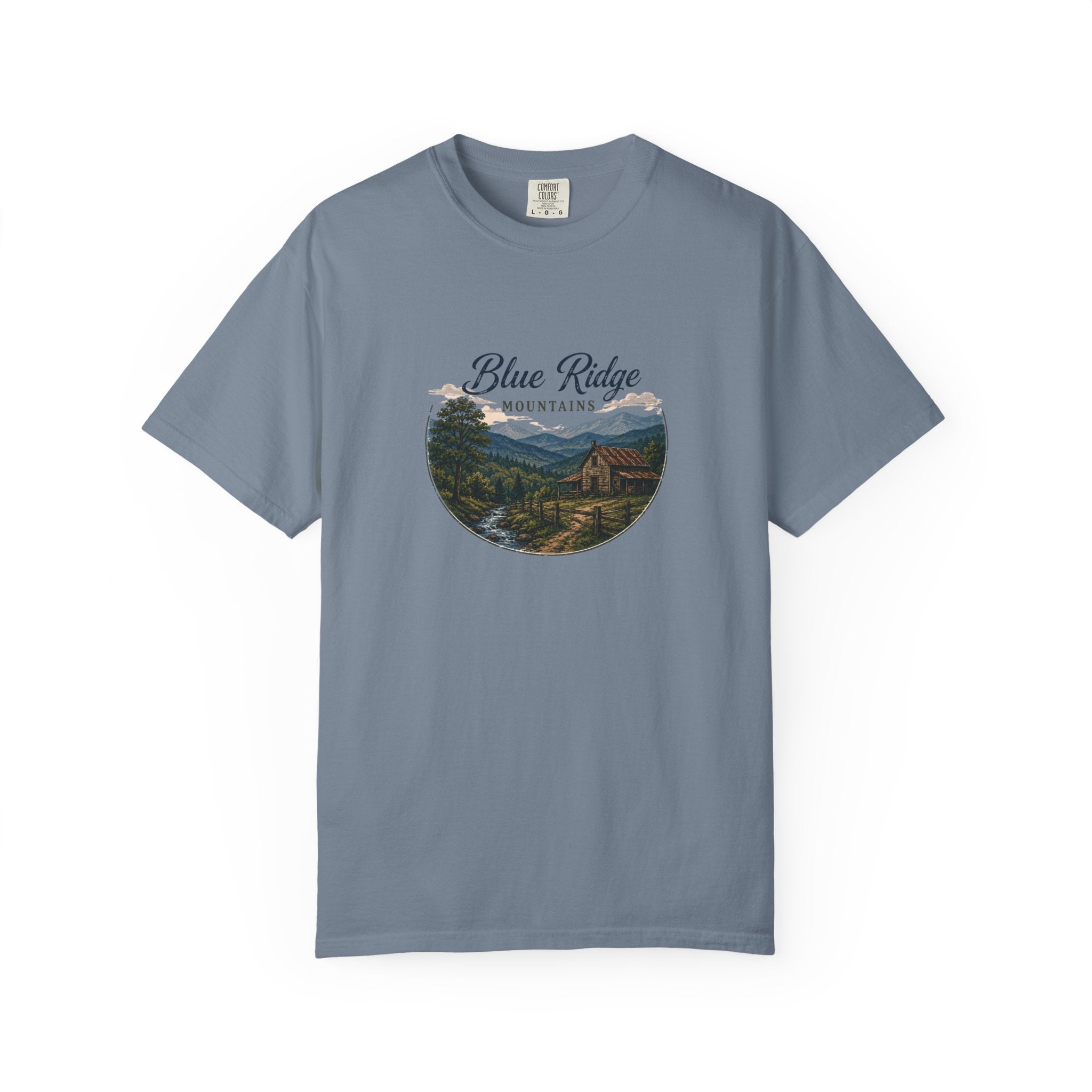 Blue Ridge Mountains Vintage Scenic T-Shirt