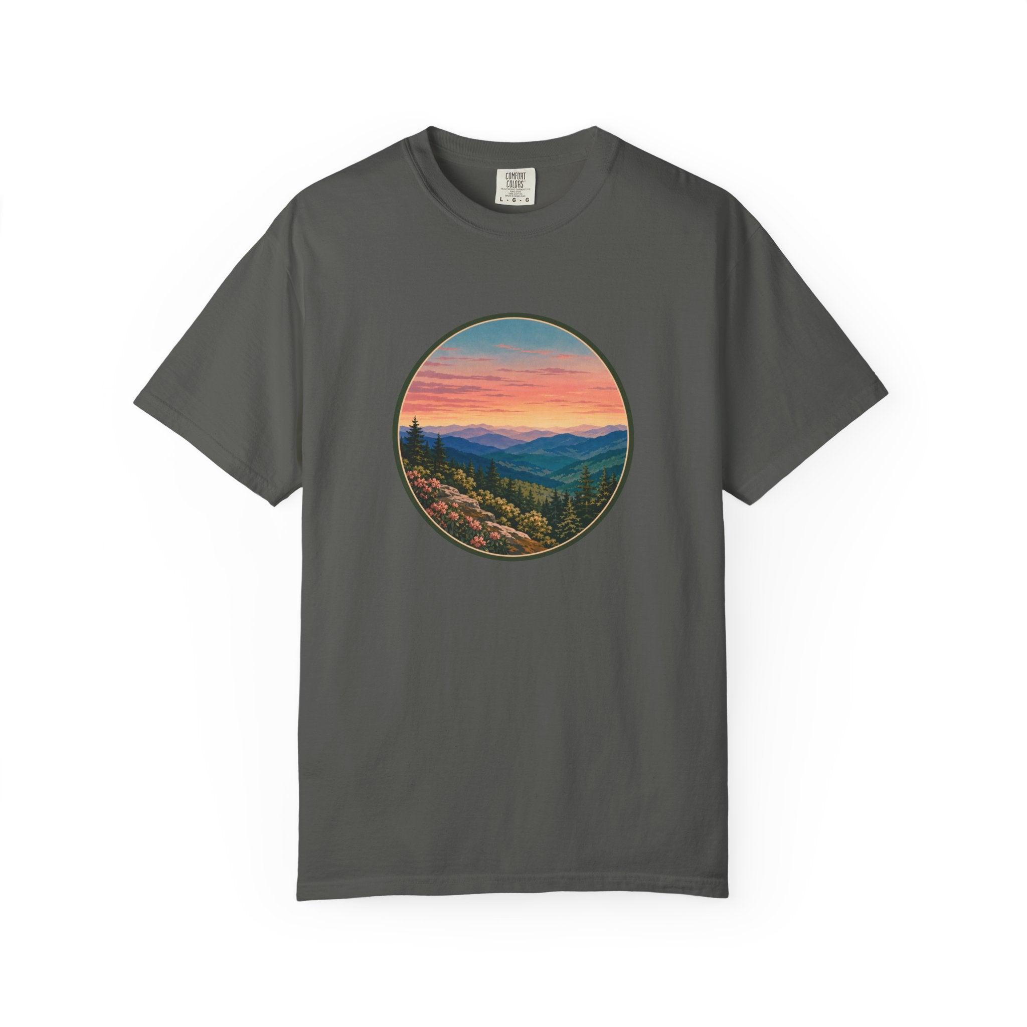 Sunset Mountain Landscape T-Shirt