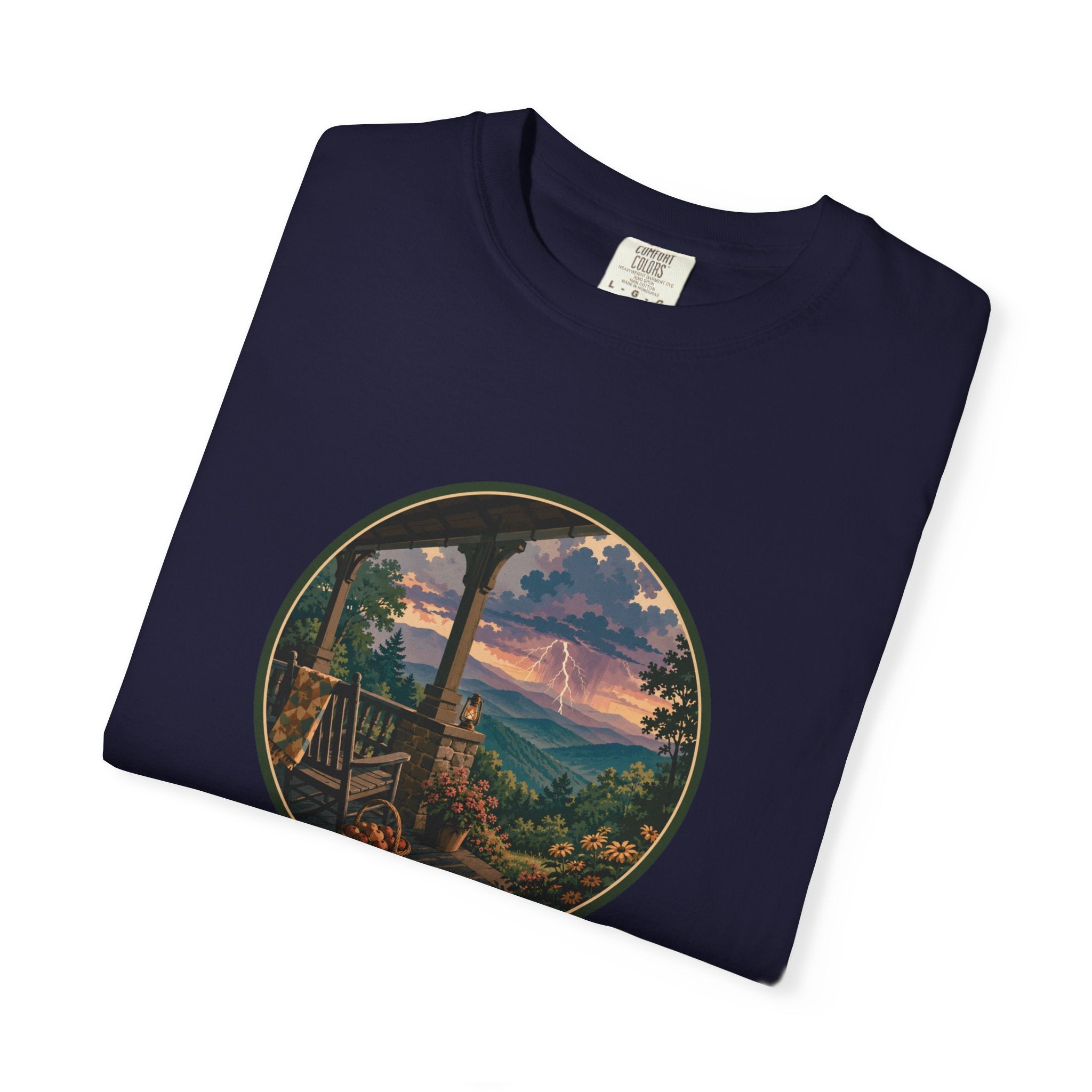 Scenic Mountain Storm T-Shirt