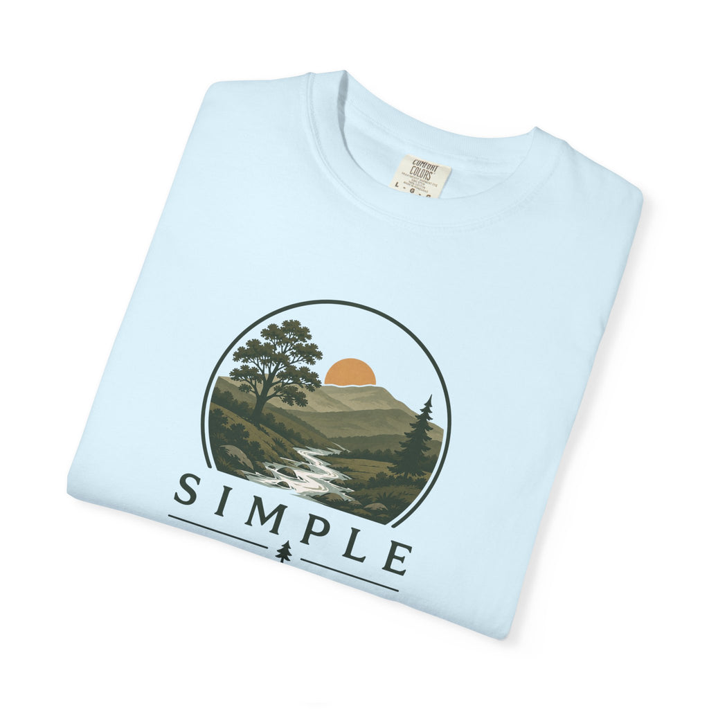 Simple Goodness Logo T-Shirt — Nature Landscape Graphic Tee
