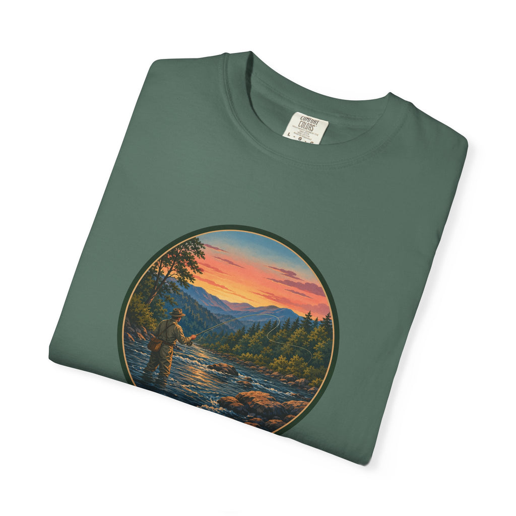 Sunset River Fly Fishing T-Shirt