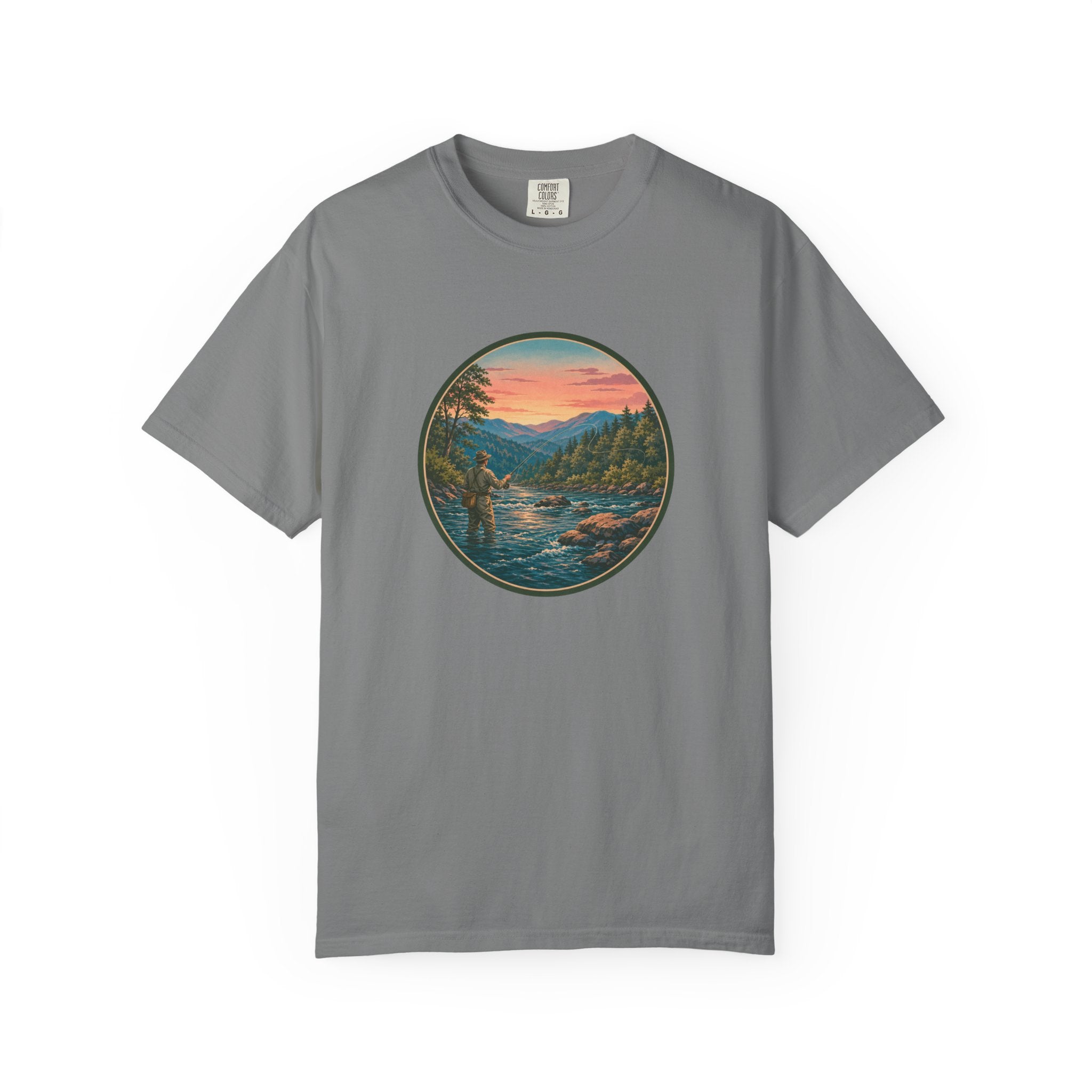 Sunset River Fly Fishing T-Shirt