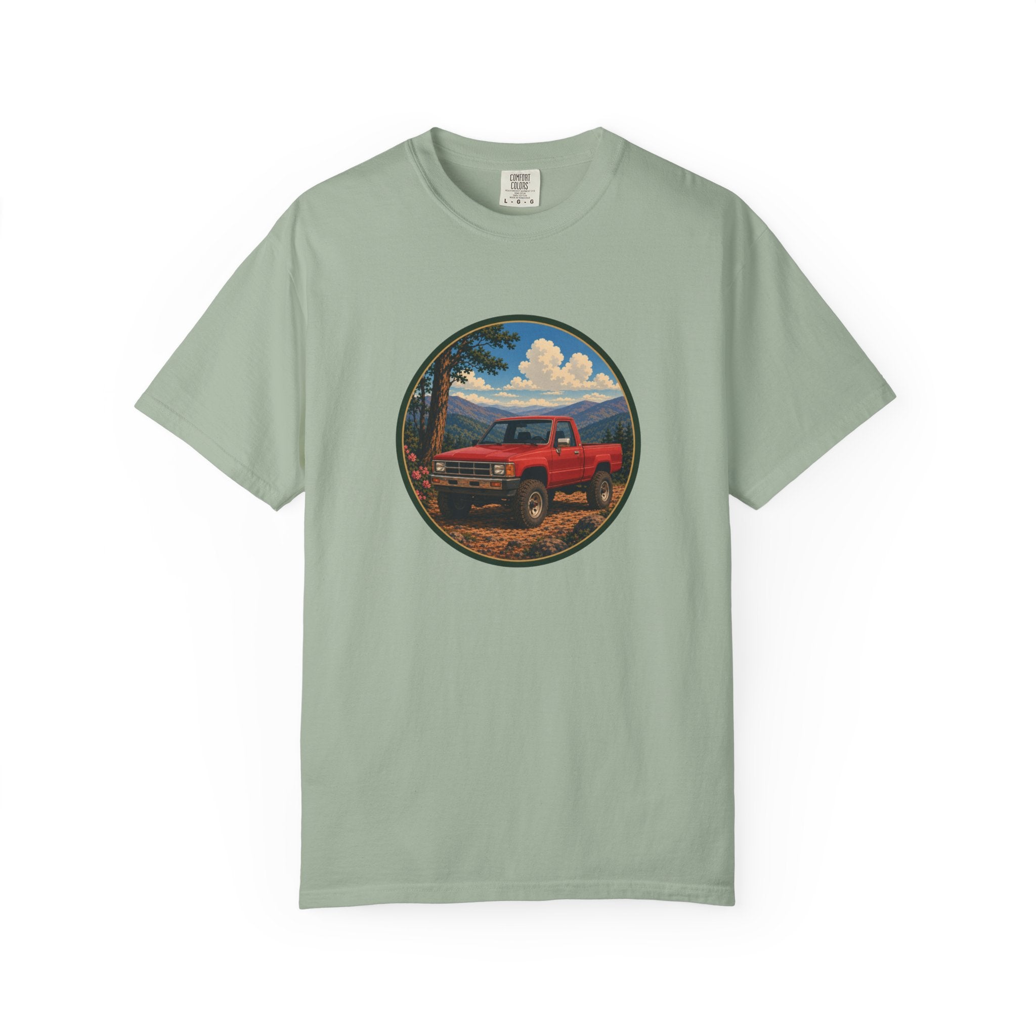 Adventure Truck T-Shirt — Vintage Red 4x4 Off-Road Graphic Tee