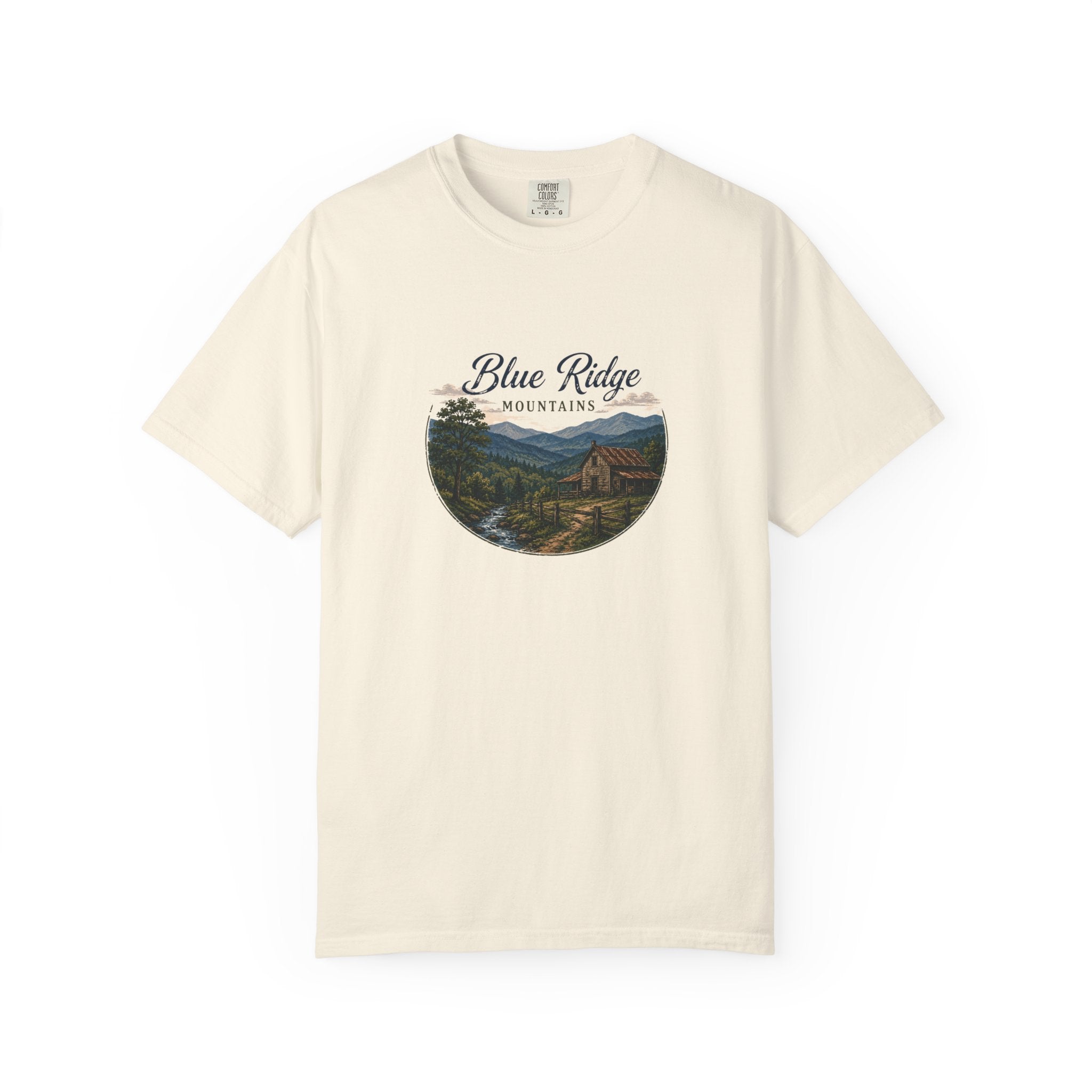 Blue Ridge Mountains Vintage Scenic T-Shirt