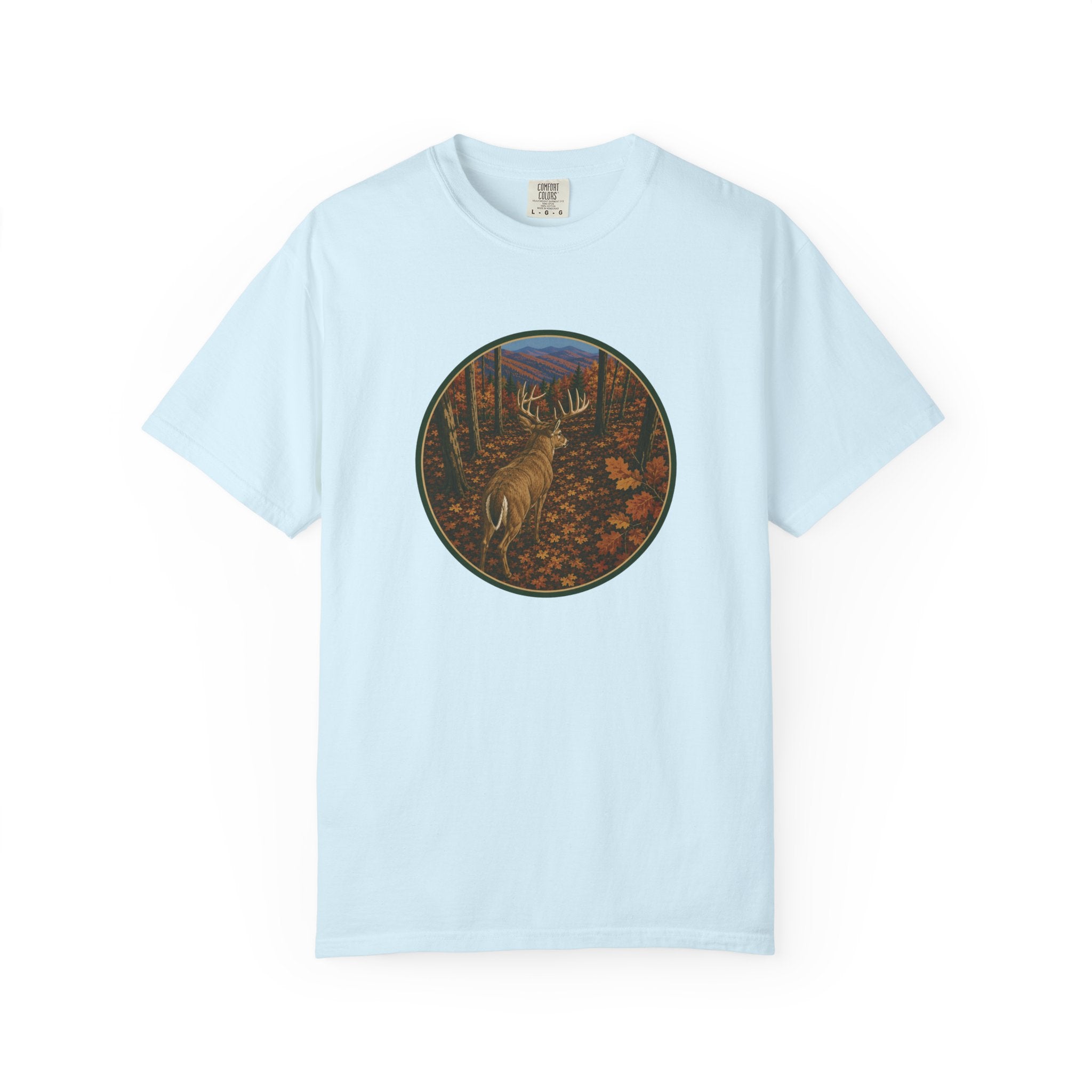 Trophy Whitetail Graphic T-Shirt — Buck in Rut Nature Tee