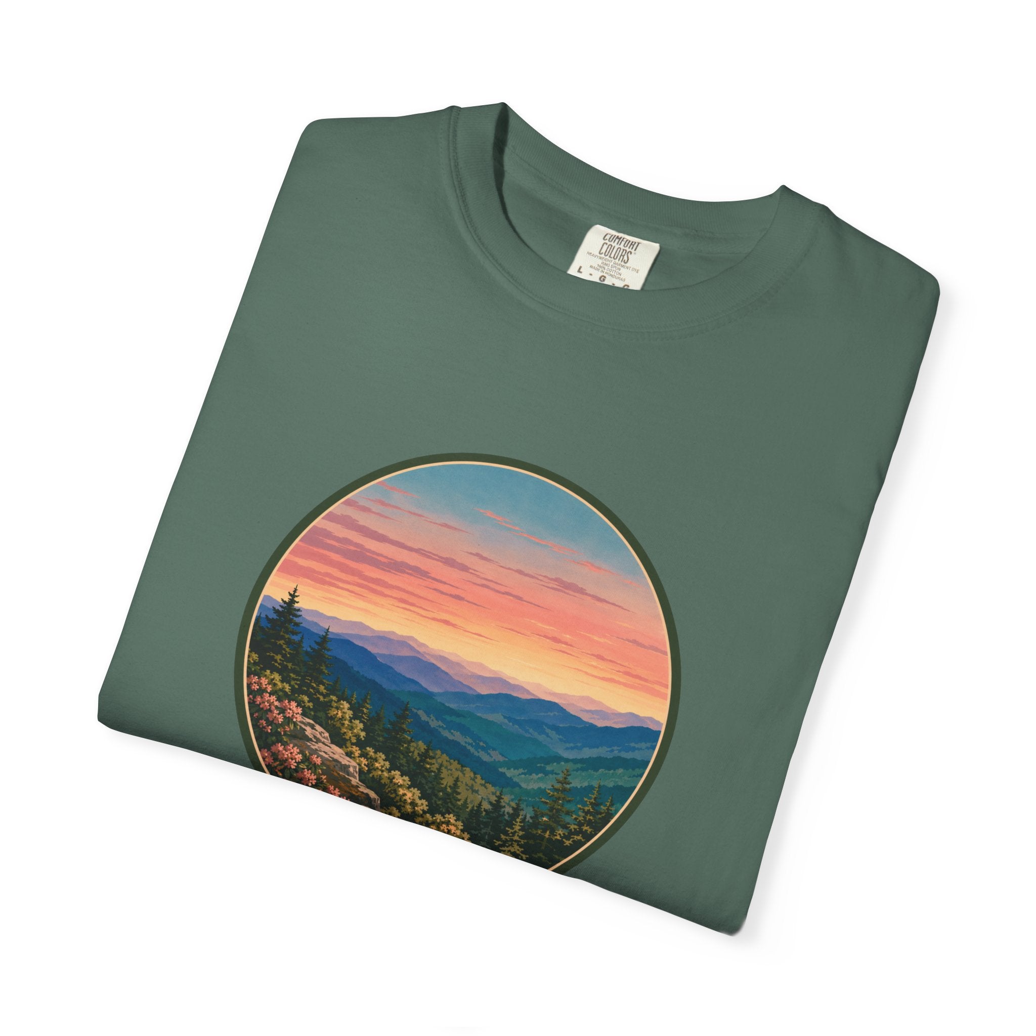 Sunset Mountain Landscape T-Shirt