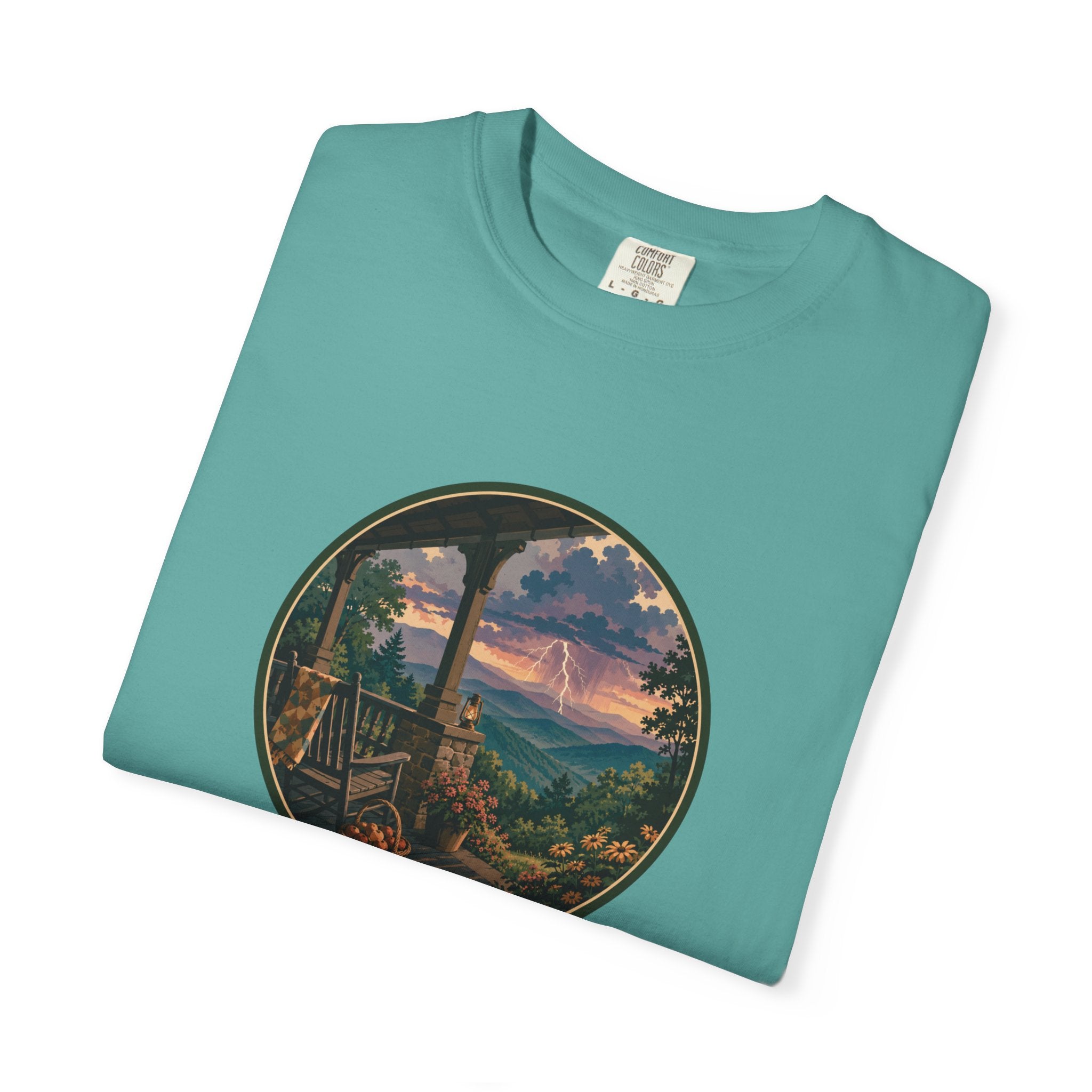 Scenic Mountain Storm T-Shirt