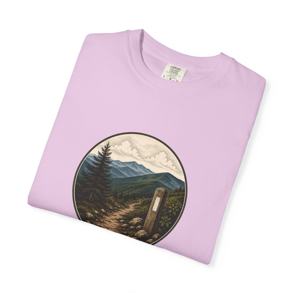 Trailside Scenic T-Shirt — Mountain Path Graphic