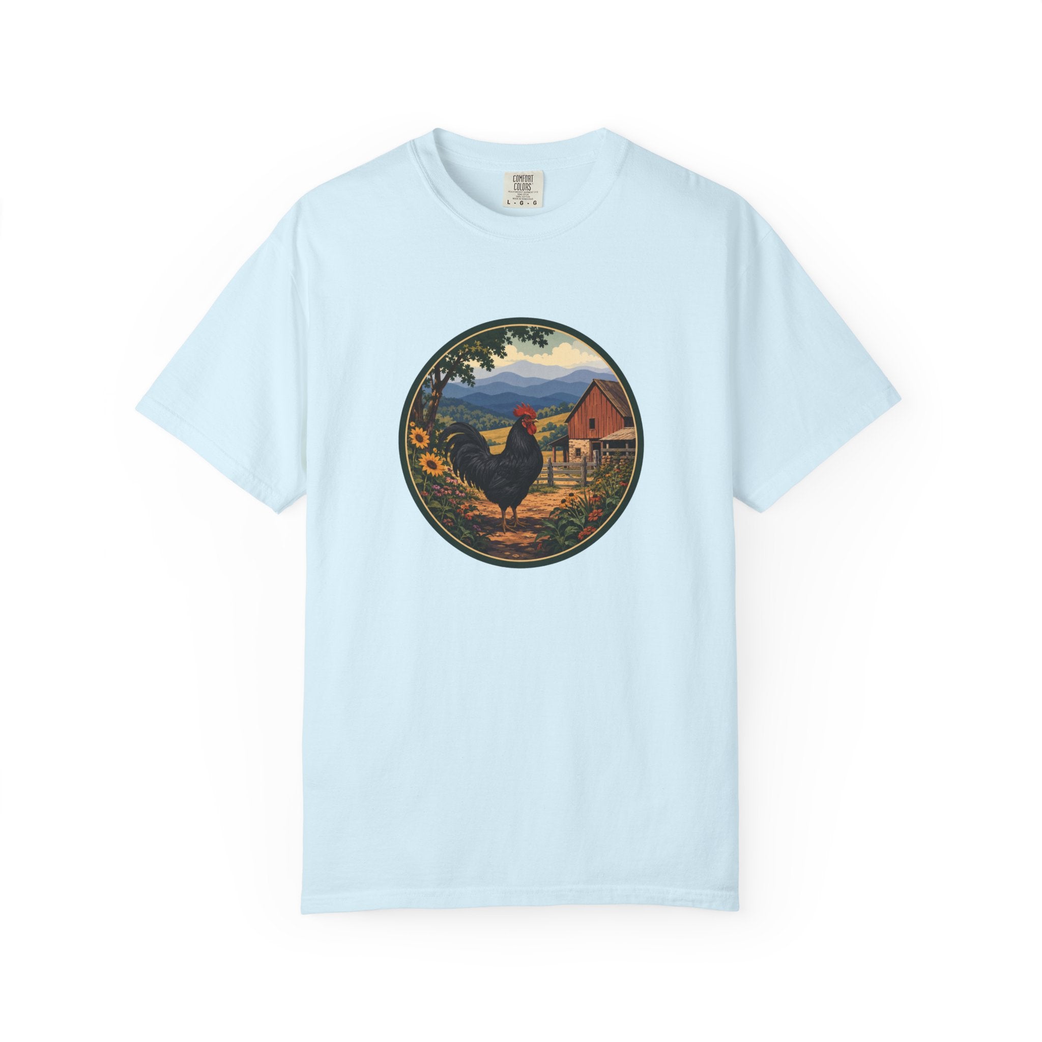 Rooster Farm Circle T-Shirt