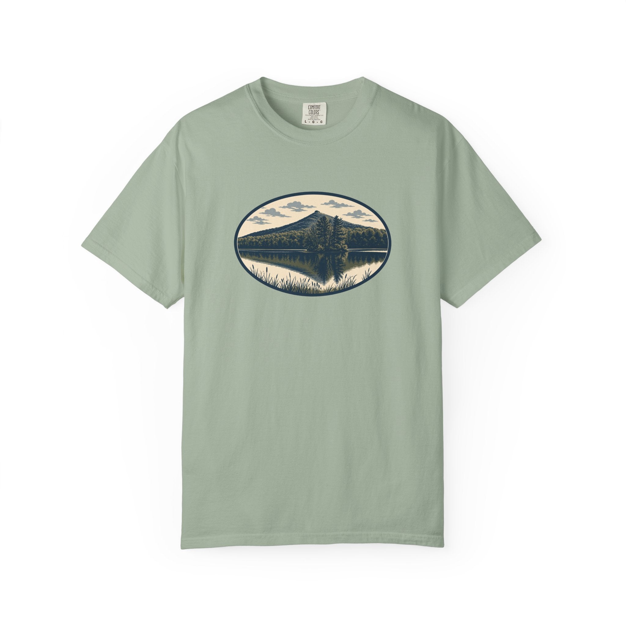 Sharp Top Mountain Reflection T-Shirt