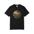 Sunset Stone Wall Circle T-Shirt