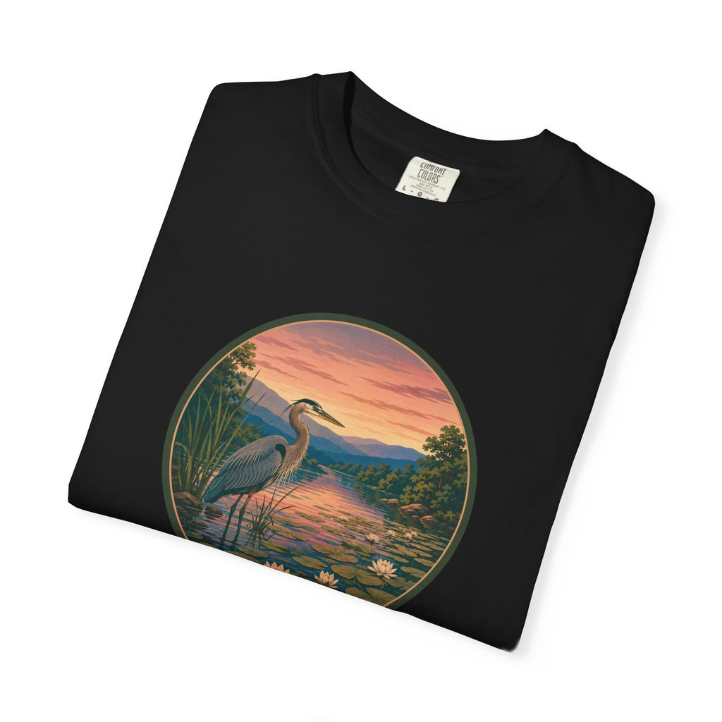 Heron Sunset T-Shirt