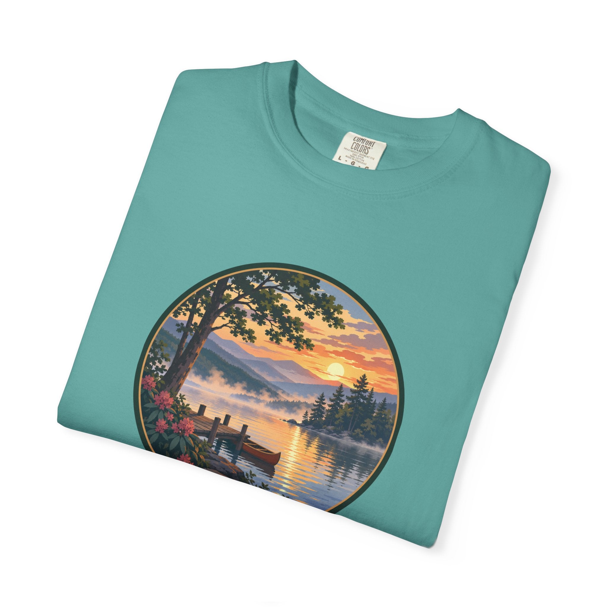 Scenic Lake Sunrise T-Shirt