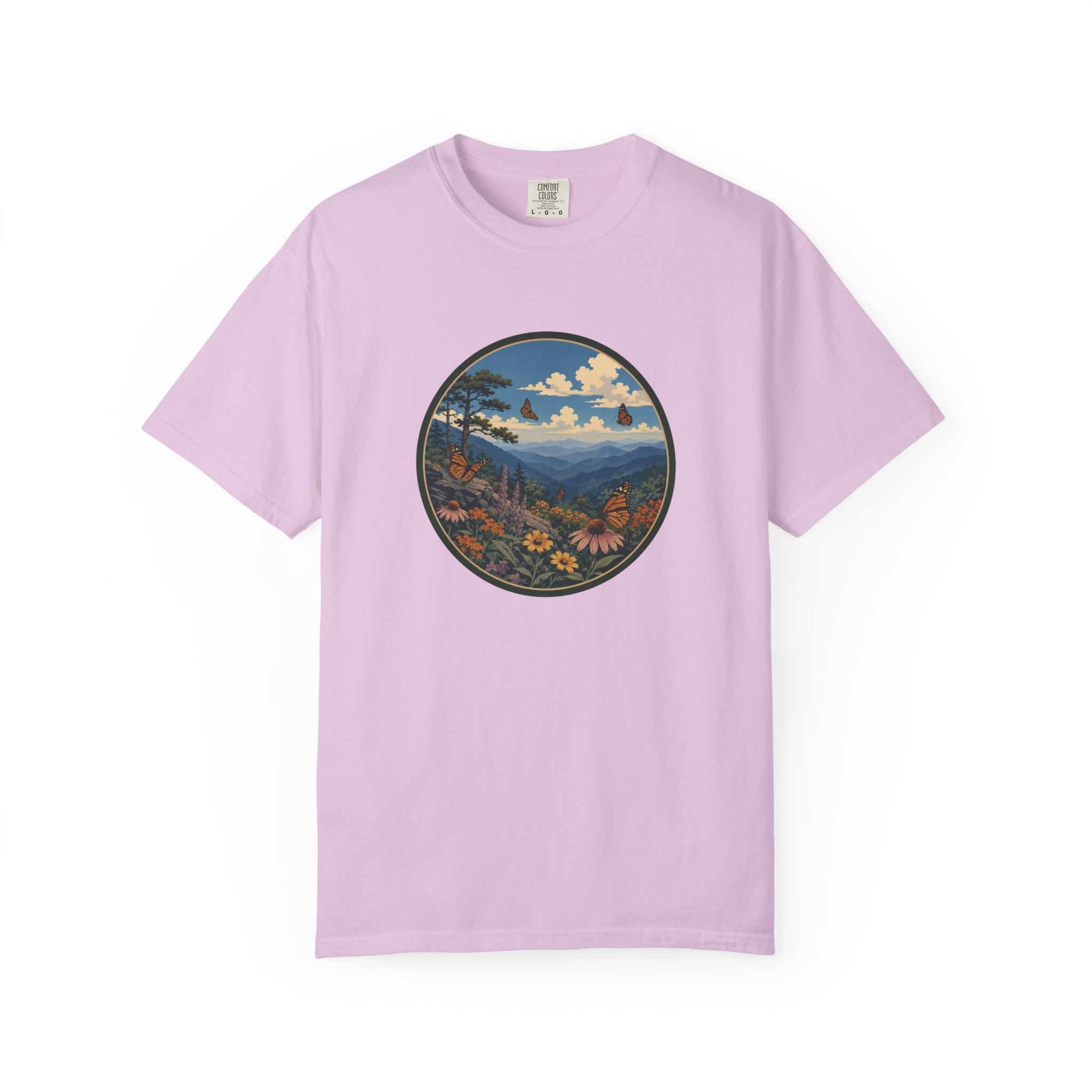 Scenic Butterfly Mountain T-Shirt