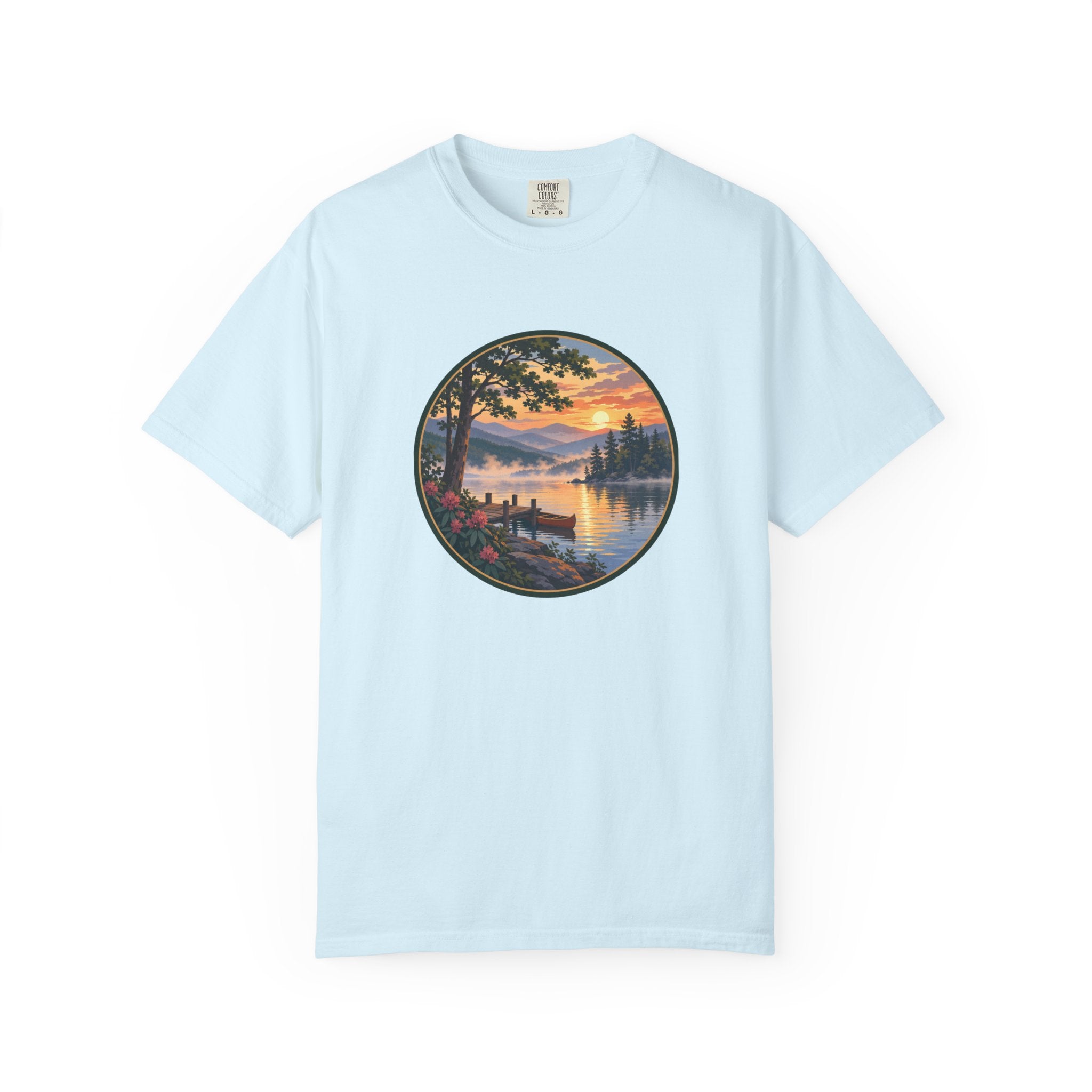Scenic Lake Sunrise T-Shirt