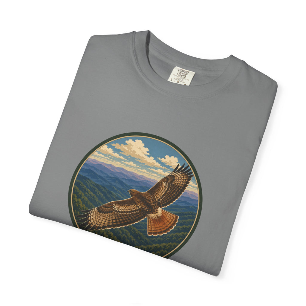 Soaring Hawk T-Shirt — Mountain Flight Graphic Tee