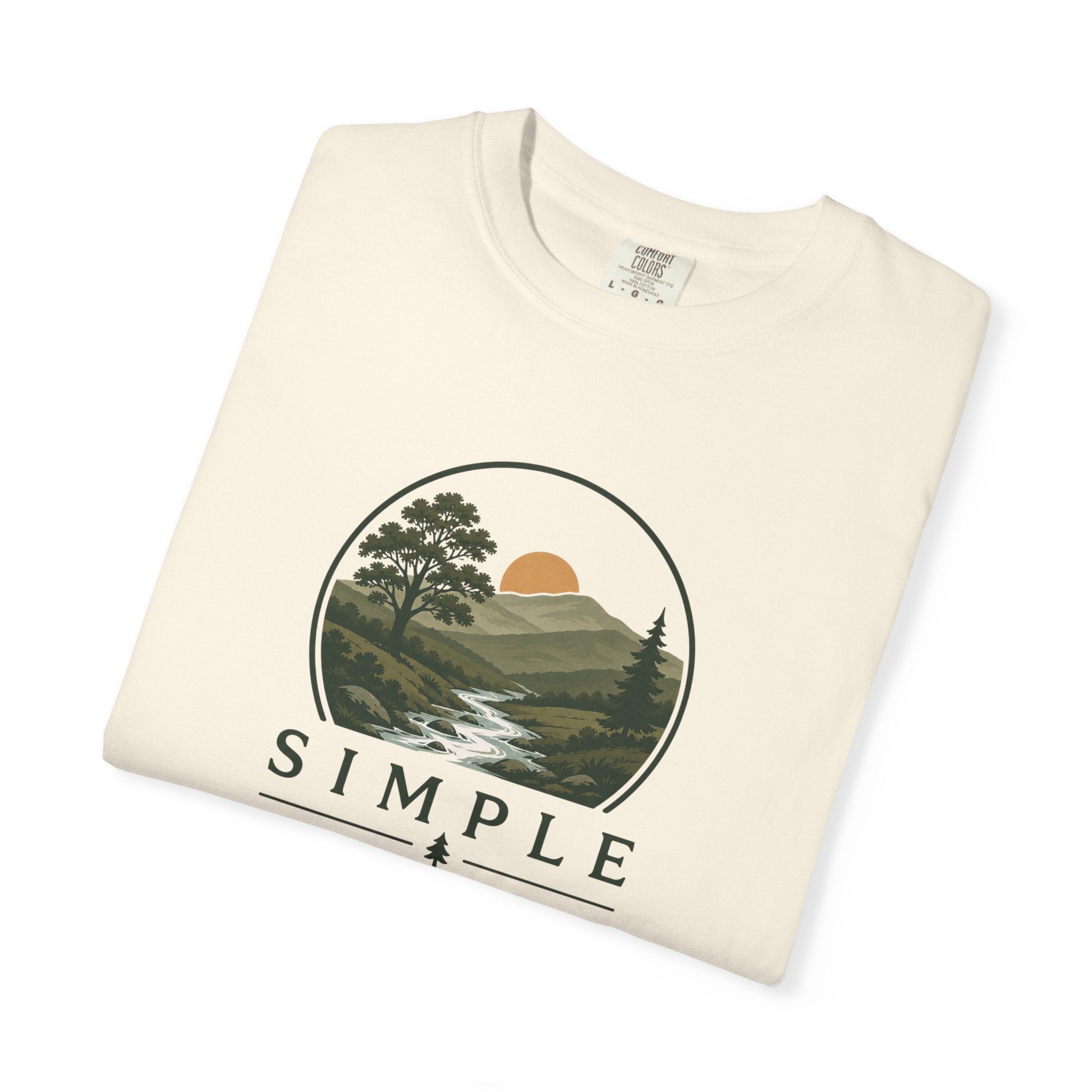 Simple Goodness Logo T-Shirt — Nature Landscape Graphic Tee