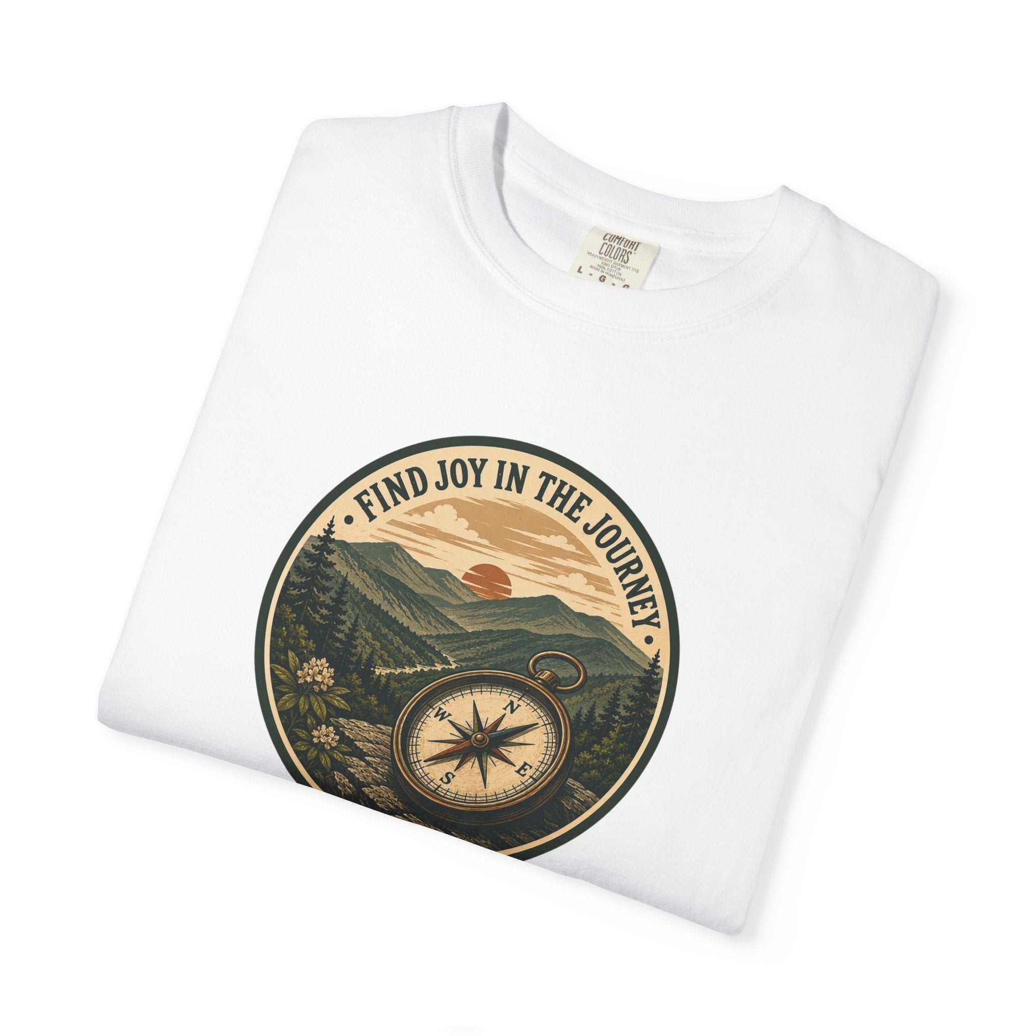 "Find Joy in the Journey" Compass T-shirt