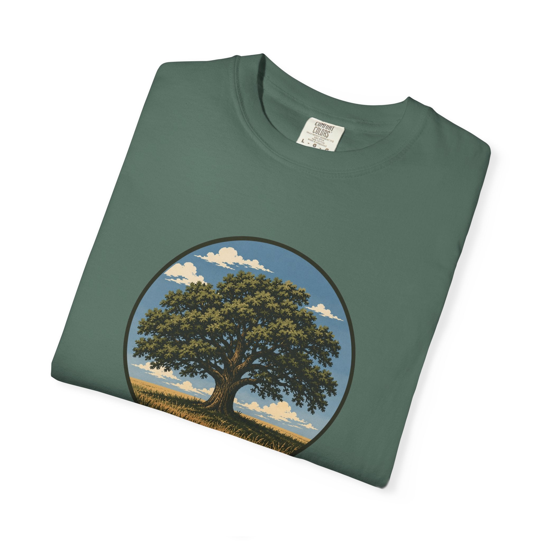 Tree of Life T-Shirt — Vintage Oak Landscape Graphic Tee