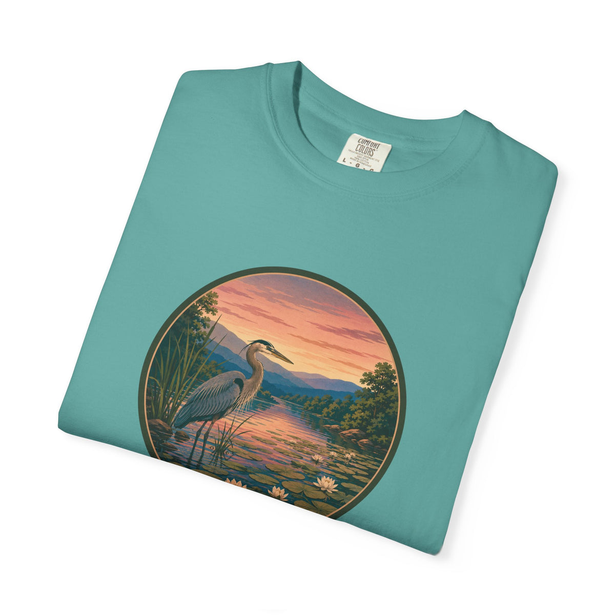 Heron Sunset T-Shirt
