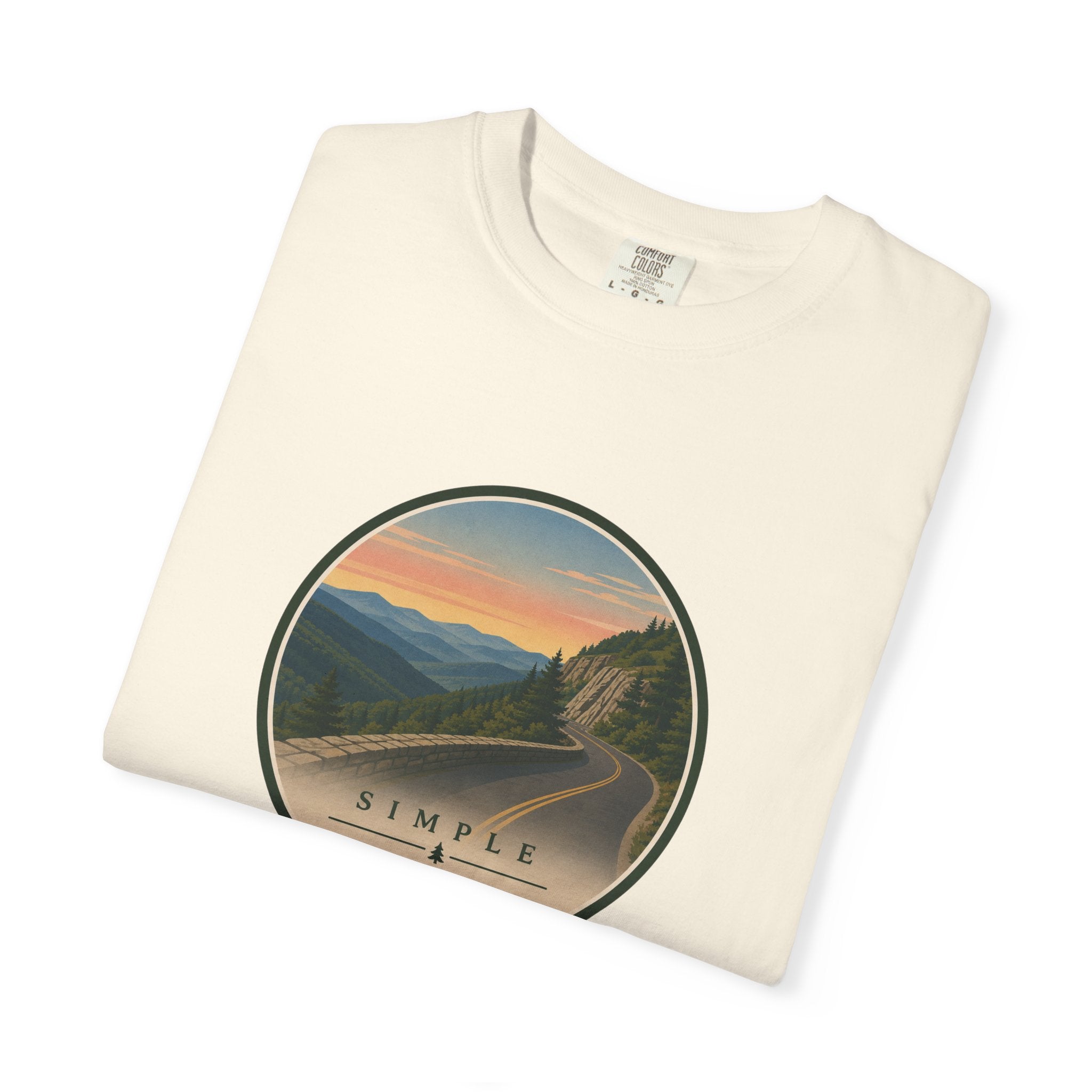 Scenic Sunset Road T-Shirt — Simple Goodness Graphic Tee