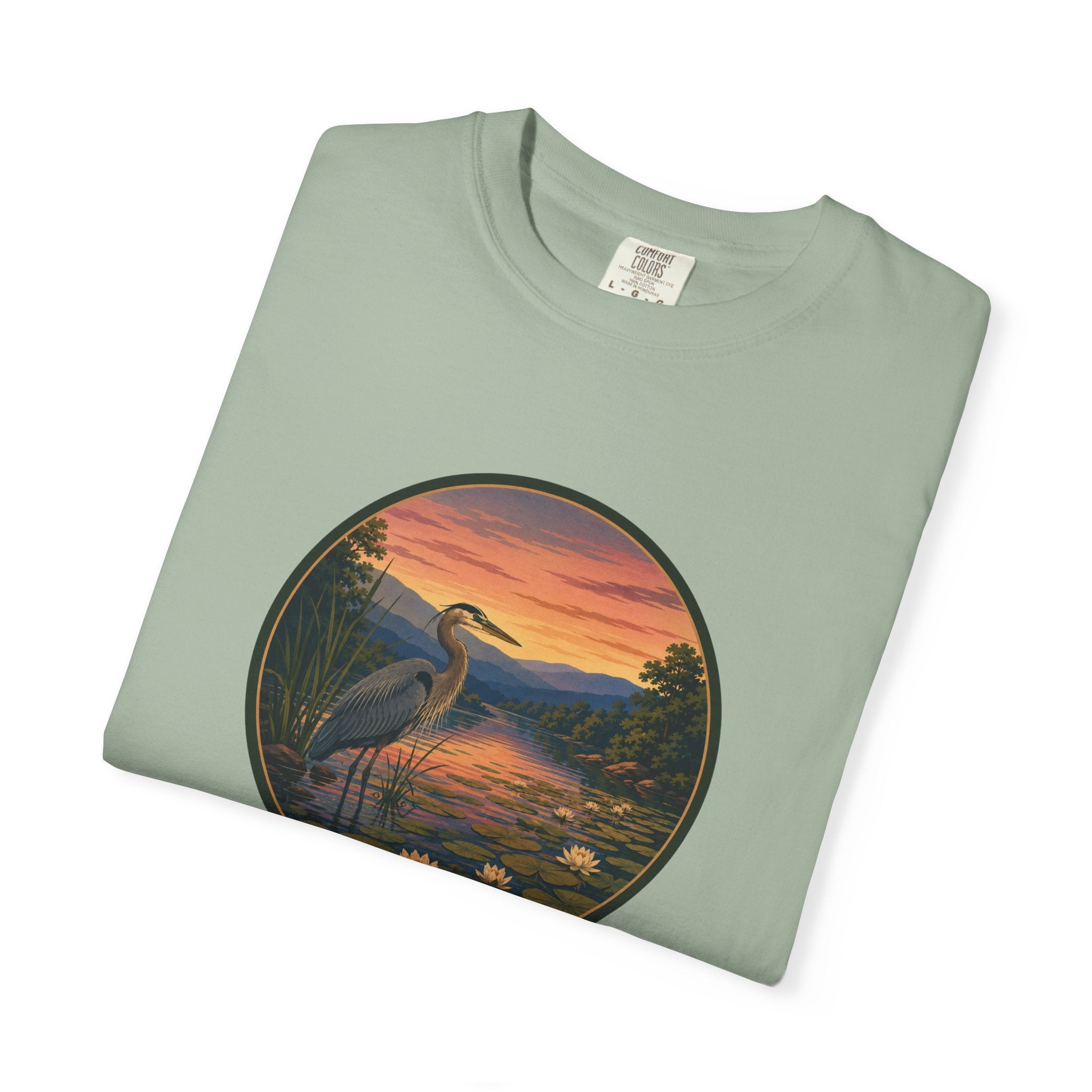 Heron Sunset T-Shirt