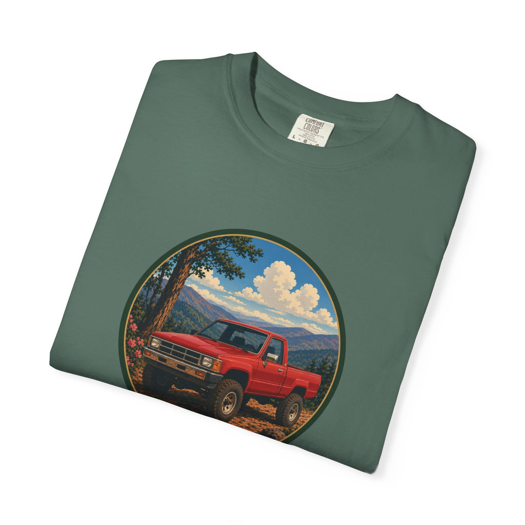 Adventure Truck T-Shirt — Vintage Red 4x4 Off-Road Graphic Tee